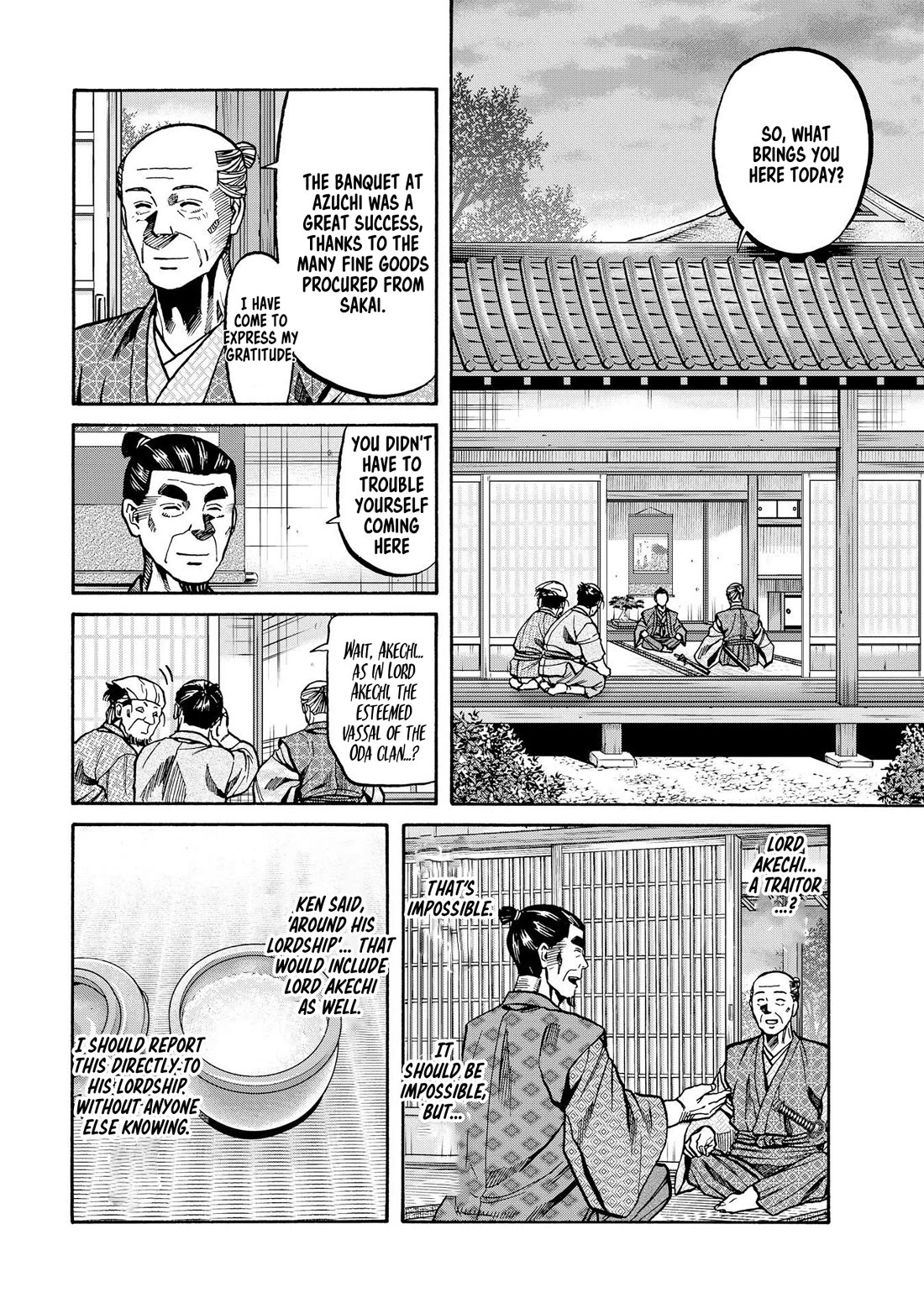 Nobunaga no Chef Chapter 284 page 16 - Chapter 284: INTERTWINING EMOTIONS