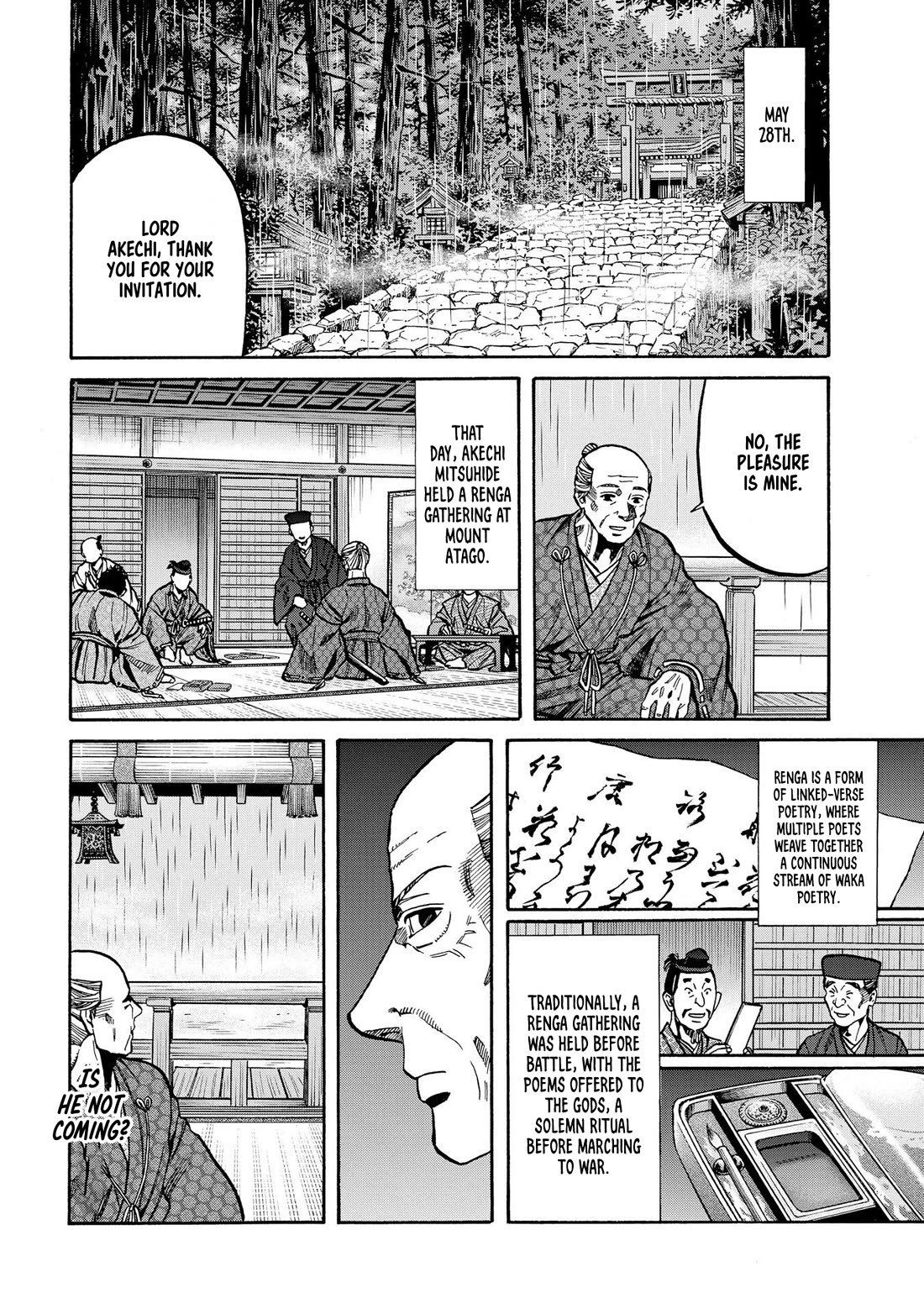 Nobunaga no Chef Chapter 285 page 14 - Chapter 285: THE THOUGHTS OF MEN, THE WILL OF HEAVEN