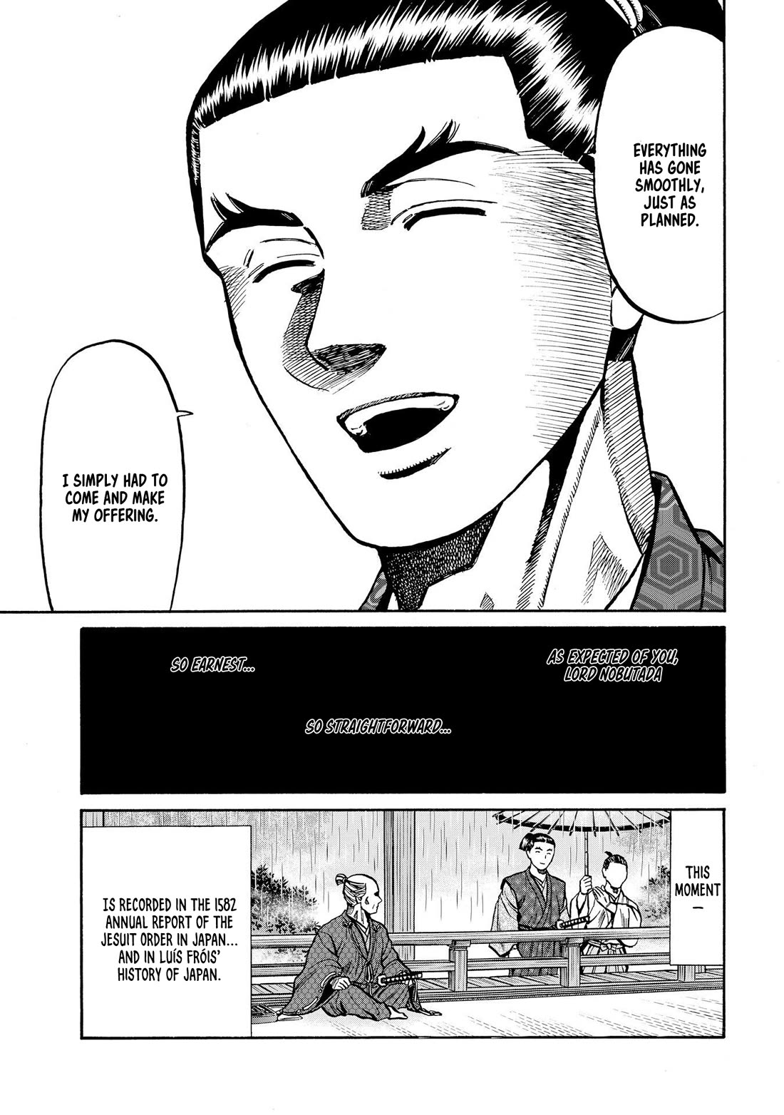 Nobunaga no Chef Chapter 285 page 19 - Chapter 285: THE THOUGHTS OF MEN, THE WILL OF HEAVEN