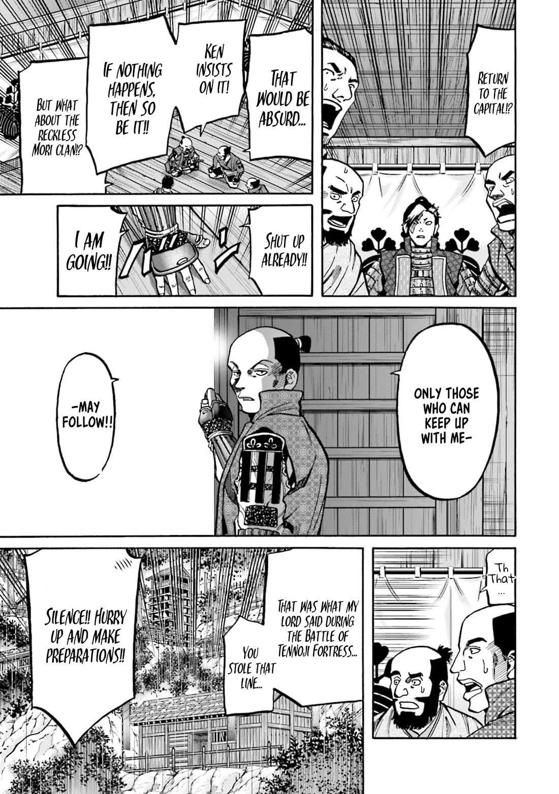 Nobunaga no Chef Chapter 286 page 18 - Chapter 286: THE MOMENT OF ACTION BEGINS