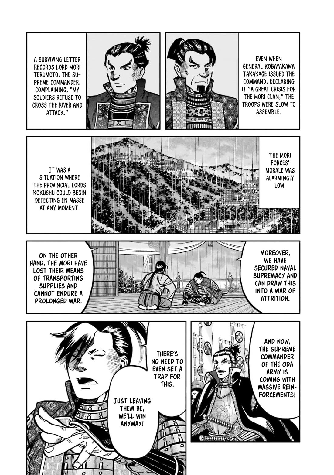 Nobunaga no Chef Chapter 287 page 12 - Chapter 287: TOWARD THE NEXT ARROW