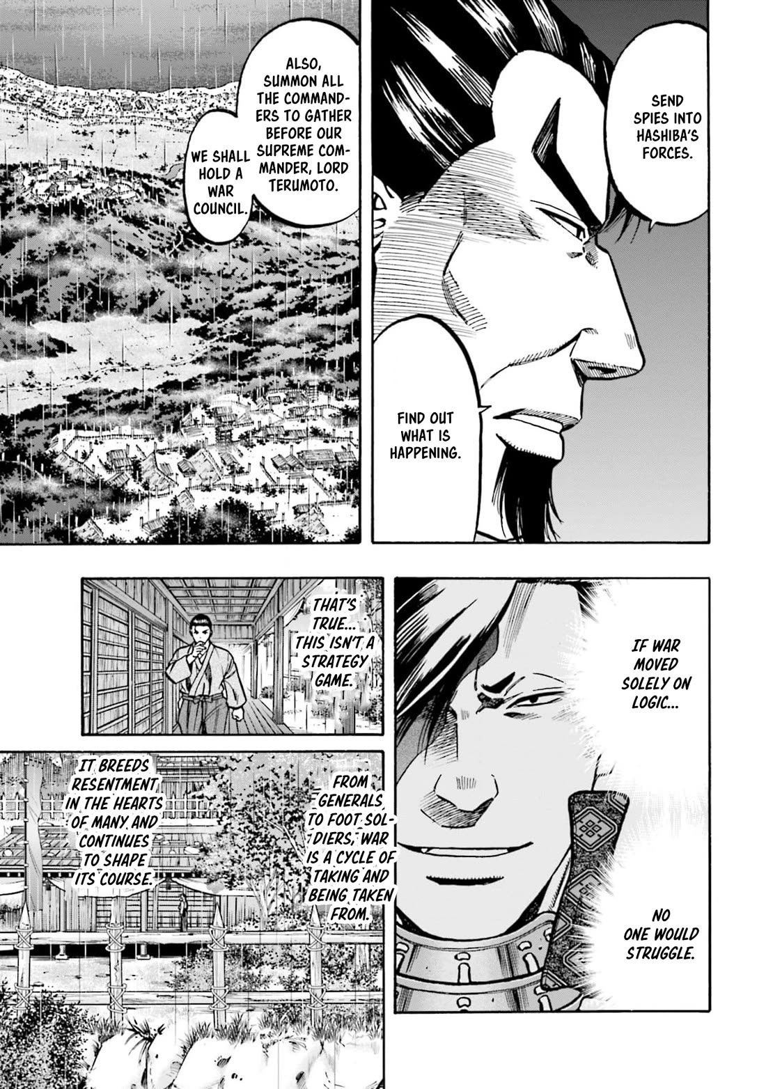 Nobunaga no Chef Chapter 287 page 15 - Chapter 287: TOWARD THE NEXT ARROW