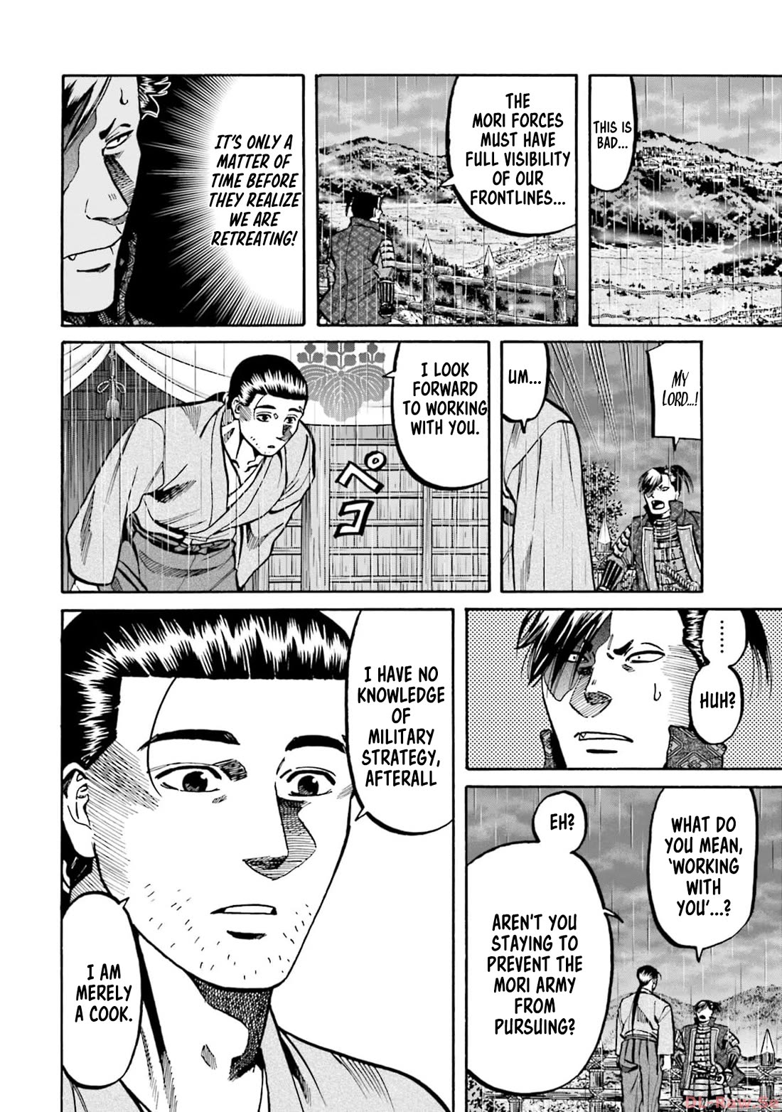 Nobunaga no Chef Chapter 287 page 4 - Chapter 287: TOWARD THE NEXT ARROW