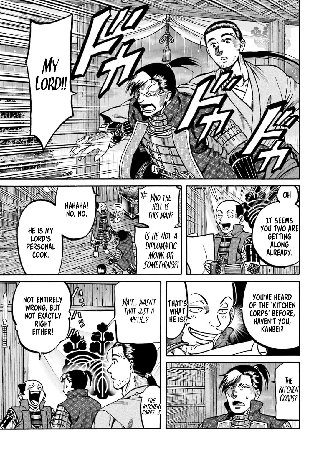 Nobunaga no Chef Chapter 287 page 5 - Chapter 287: TOWARD THE NEXT ARROW
