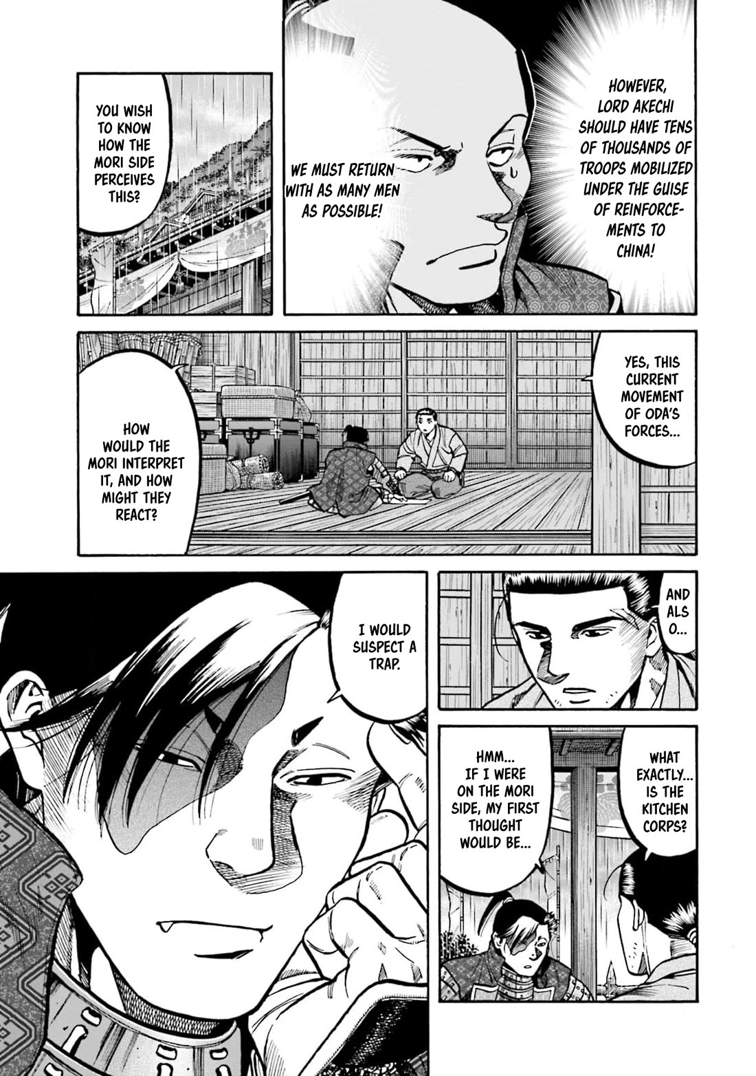 Nobunaga no Chef Chapter 287 page 9 - Chapter 287: TOWARD THE NEXT ARROW