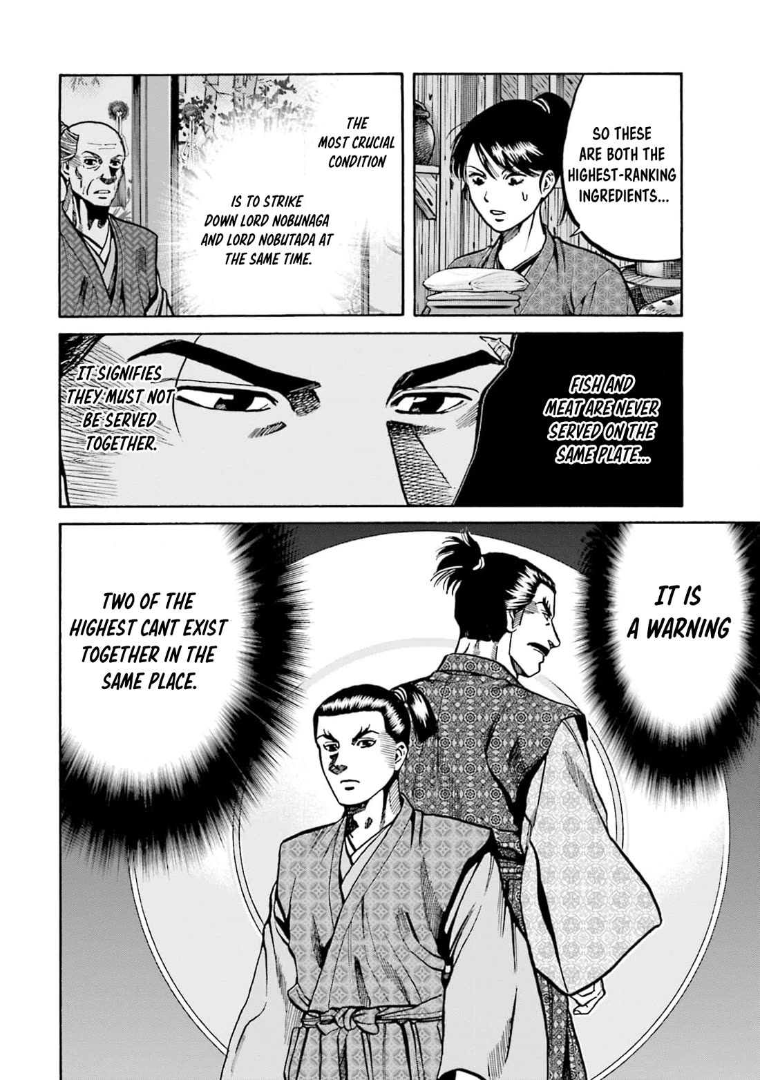 Nobunaga no Chef Chapter 288 page 14 - Chapter 288: MORE IRRITATING THAN ANYTHING