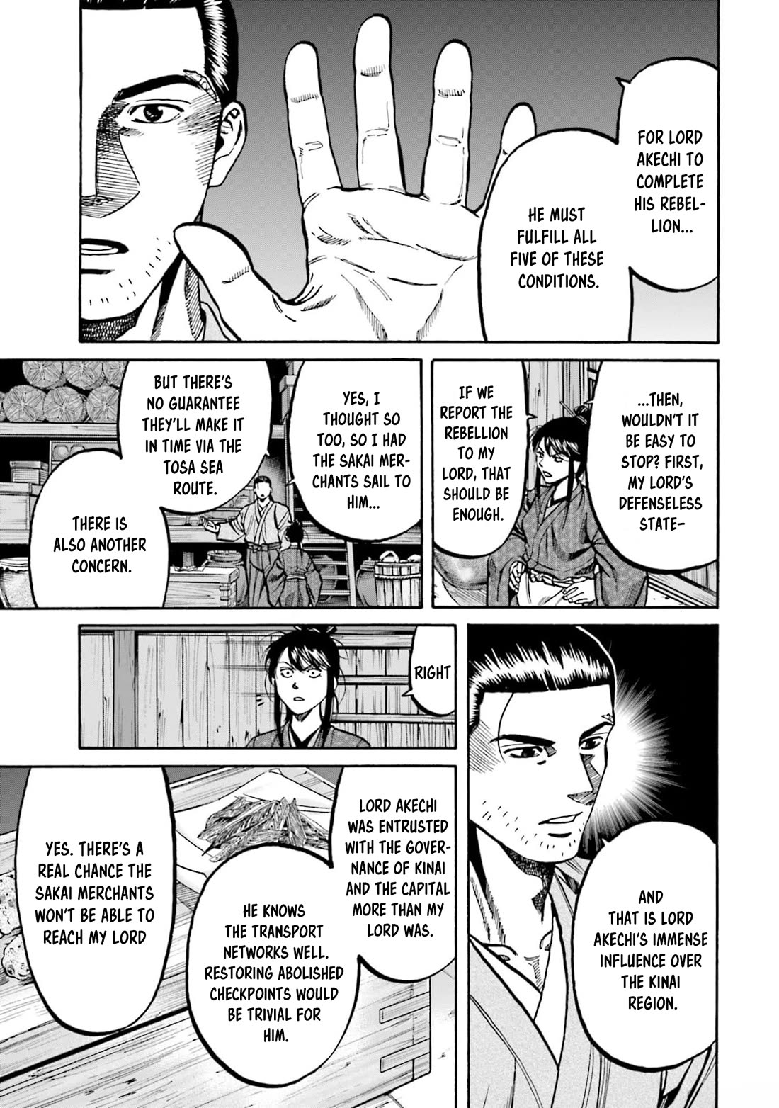 Nobunaga no Chef Chapter 288 page 5 - Chapter 288: MORE IRRITATING THAN ANYTHING