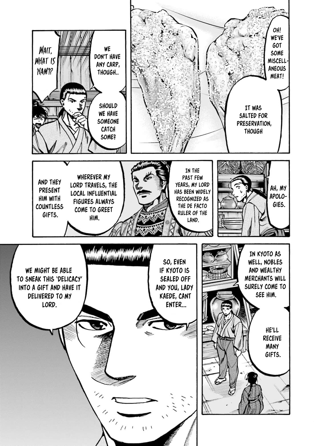 Nobunaga no Chef Chapter 288 page 7 - Chapter 288: MORE IRRITATING THAN ANYTHING