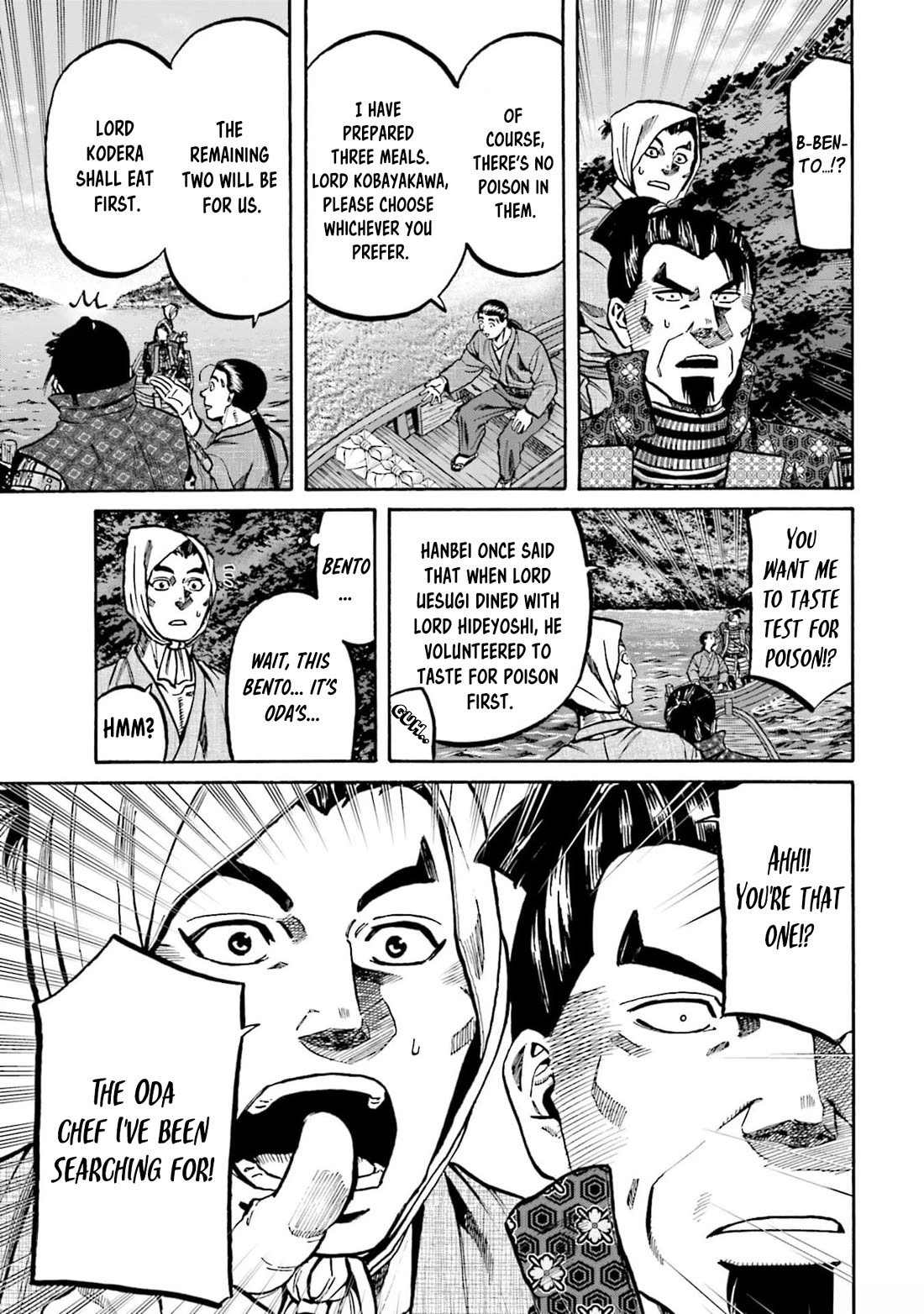 Nobunaga no Chef Chapter 290 page 15 - Chapter 290: THE DUTY ONE IS EXPECTED TO FULFILL