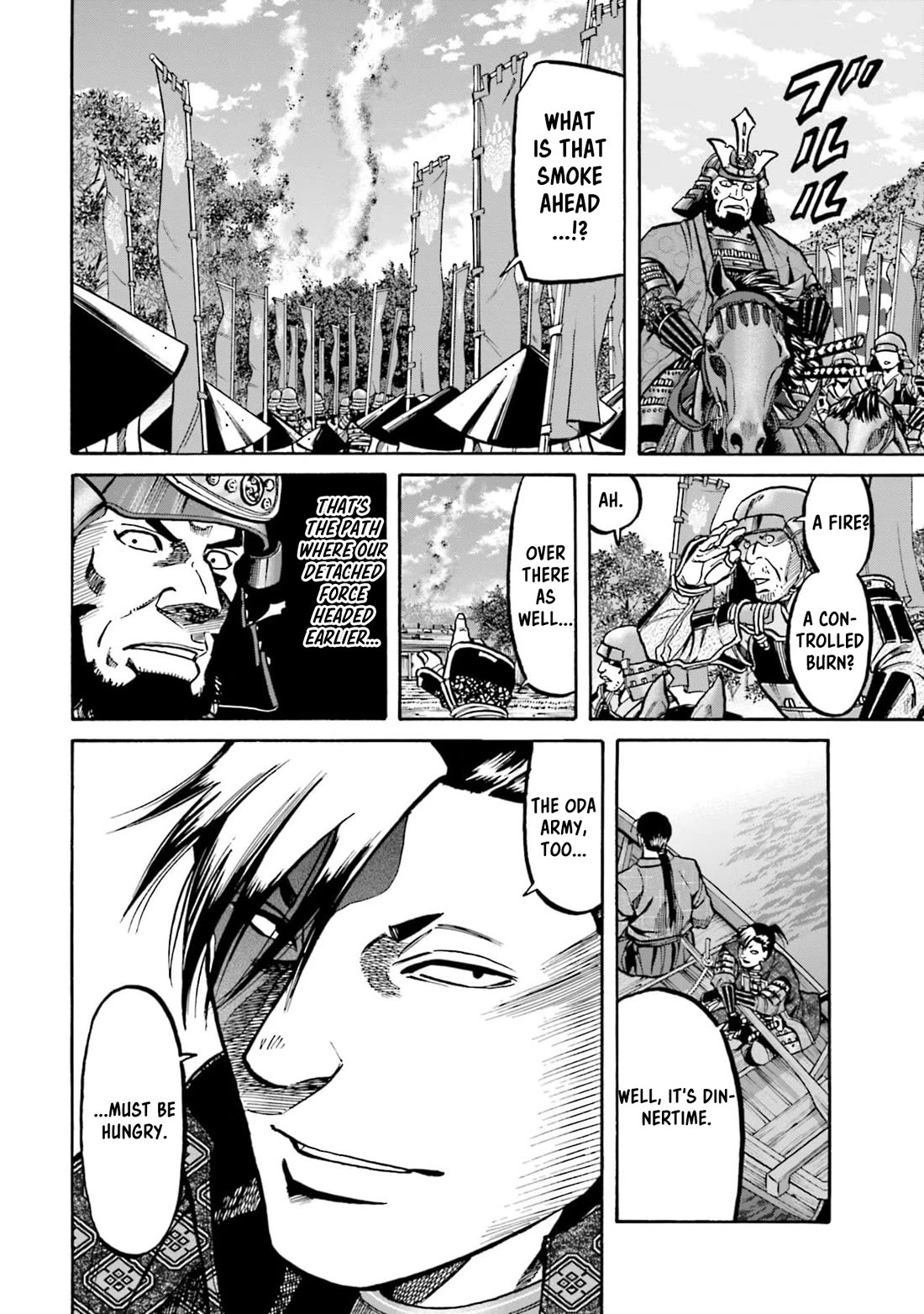Nobunaga no Chef Chapter 291 page 14 - Chapter 291: TO OVERLOOK EVERYTHING