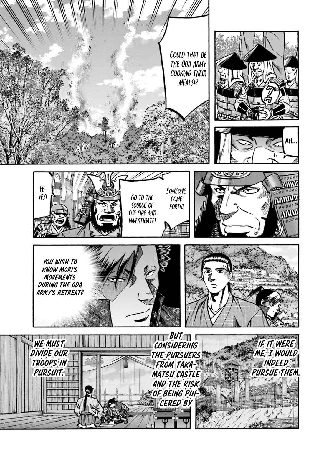 Nobunaga no Chef Chapter 291 page 15 - Chapter 291: TO OVERLOOK EVERYTHING