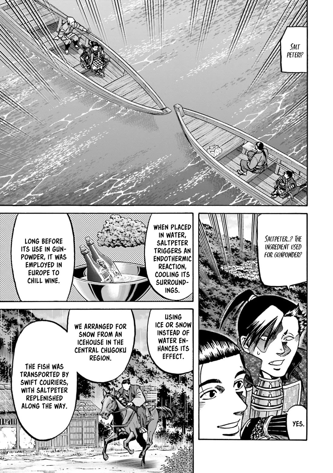 Nobunaga no Chef Chapter 291 page 9 - Chapter 291: TO OVERLOOK EVERYTHING