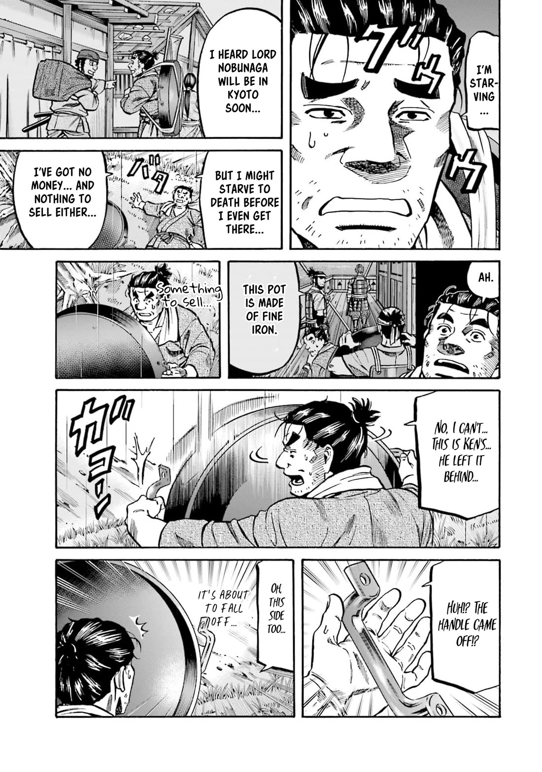Nobunaga no Chef Chapter 293 page 7 - Chapter 293: AKECHI'S WALL