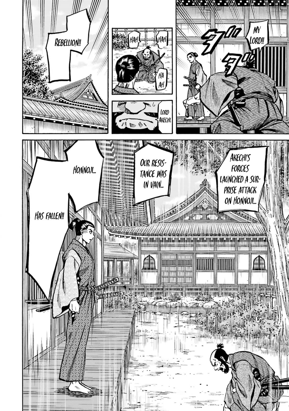Nobunaga no Chef Chapter 301 page 11 - Chapter 301: SELF REPROACH