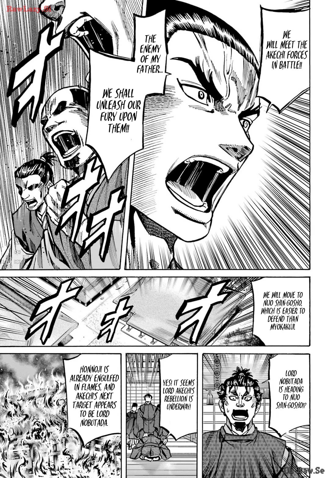 Nobunaga no Chef Chapter 302 page 12 - Chapter 302: LORD NOBUTADA'S RESOLVE