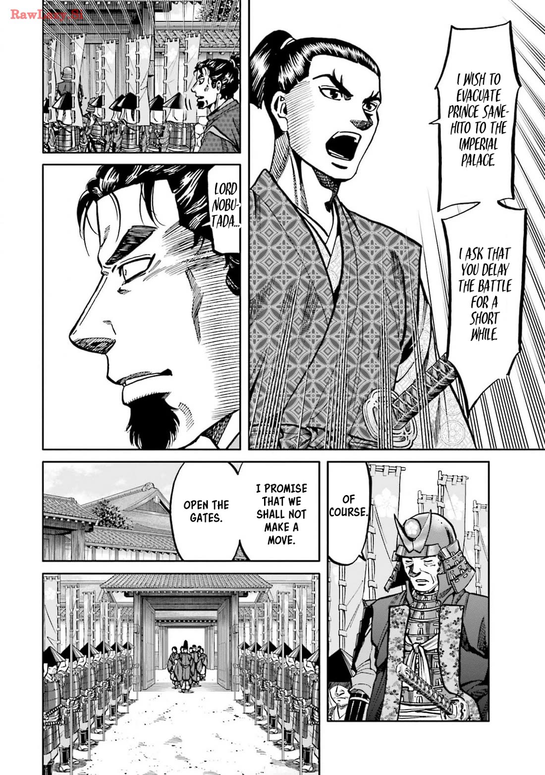Nobunaga no Chef Chapter 302 page 15 - Chapter 302: LORD NOBUTADA'S RESOLVE