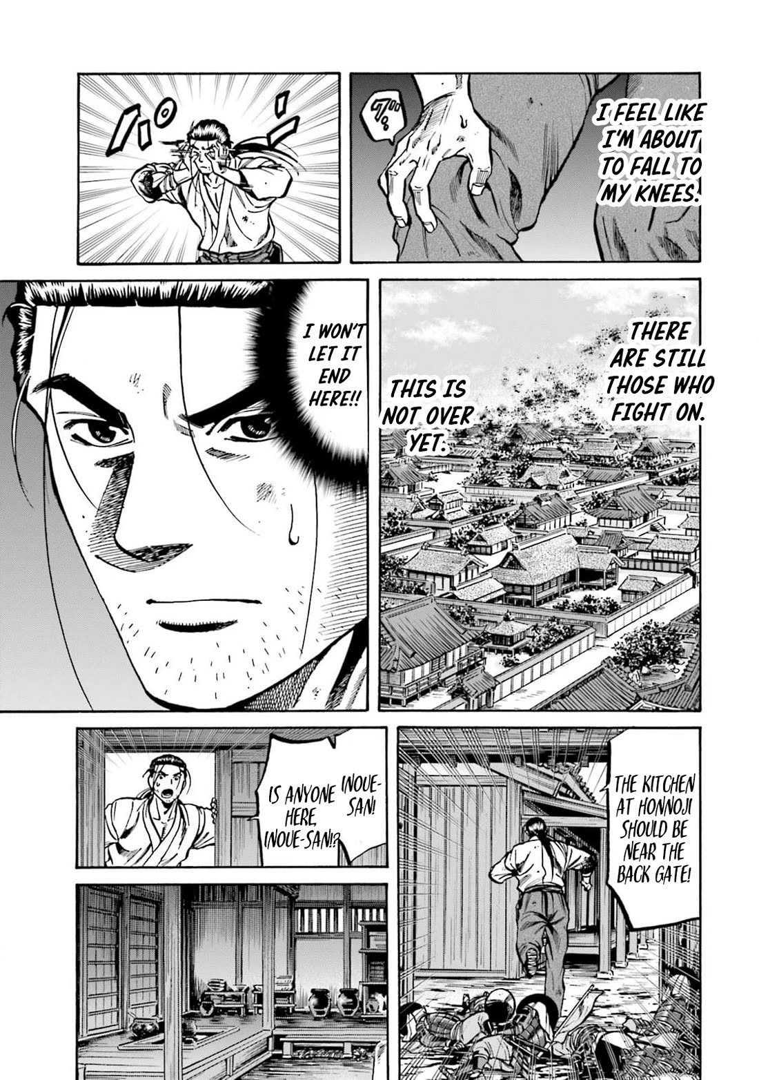 Nobunaga no Chef Chapter 303 page 12 - Chapter 303: THE WAR TORN CAPITAL