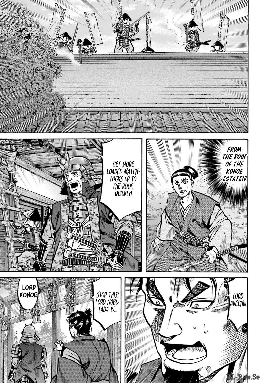Nobunaga no Chef Chapter 303 page 8 - Chapter 303: THE WAR TORN CAPITAL