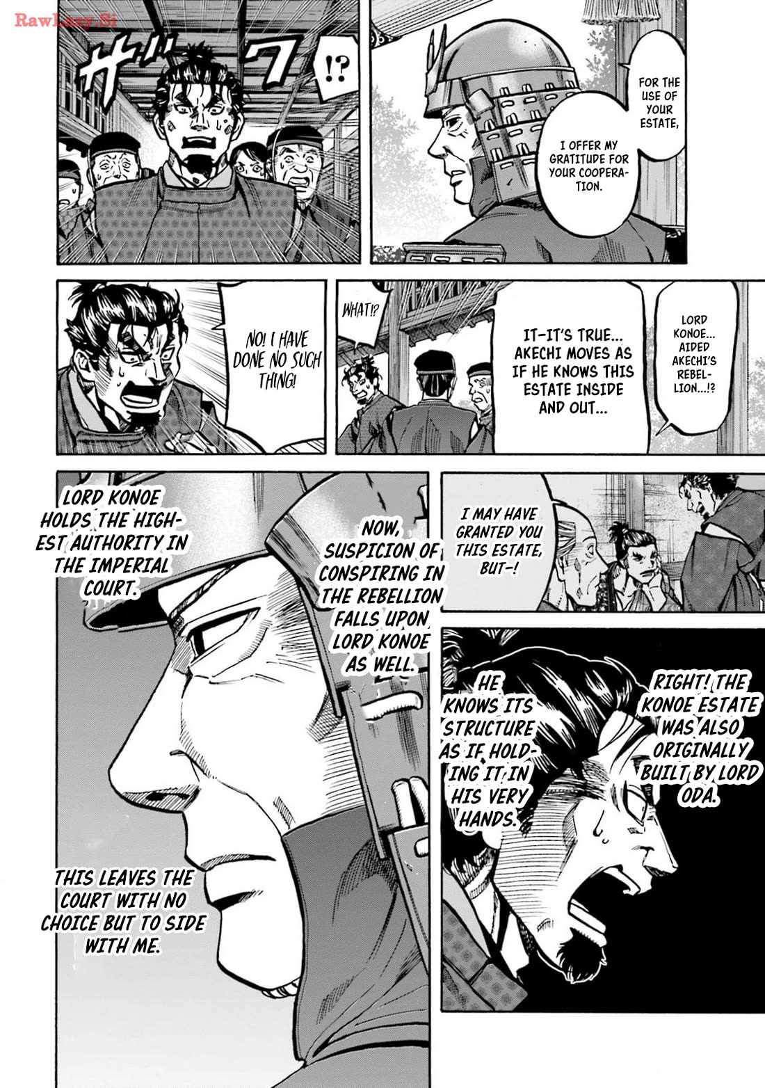 Nobunaga no Chef Chapter 303 page 9 - Chapter 303: THE WAR TORN CAPITAL