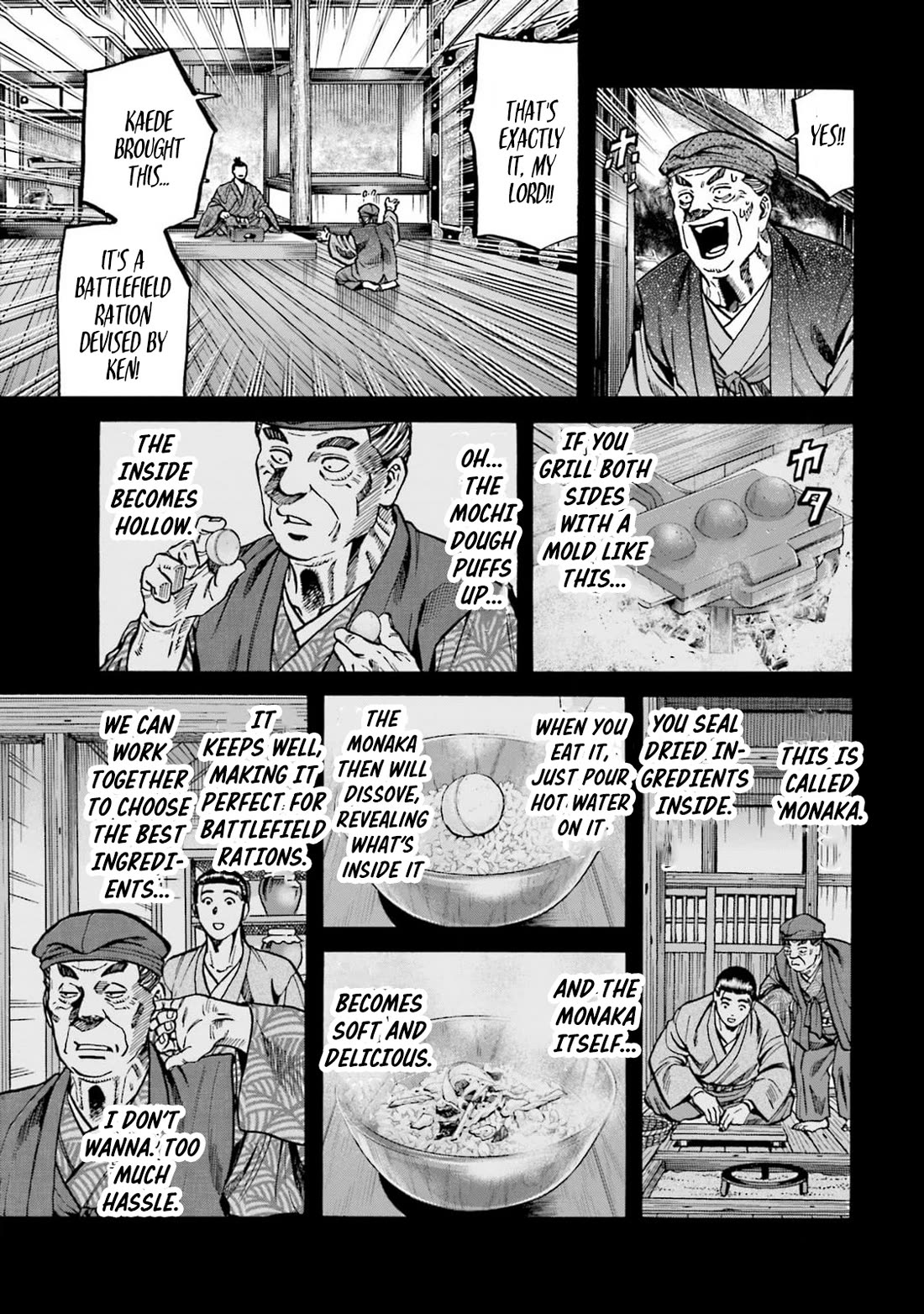 Nobunaga no Chef Chapter 305 page 11 - Chapter 305: MEMORIES OF YUZUKE