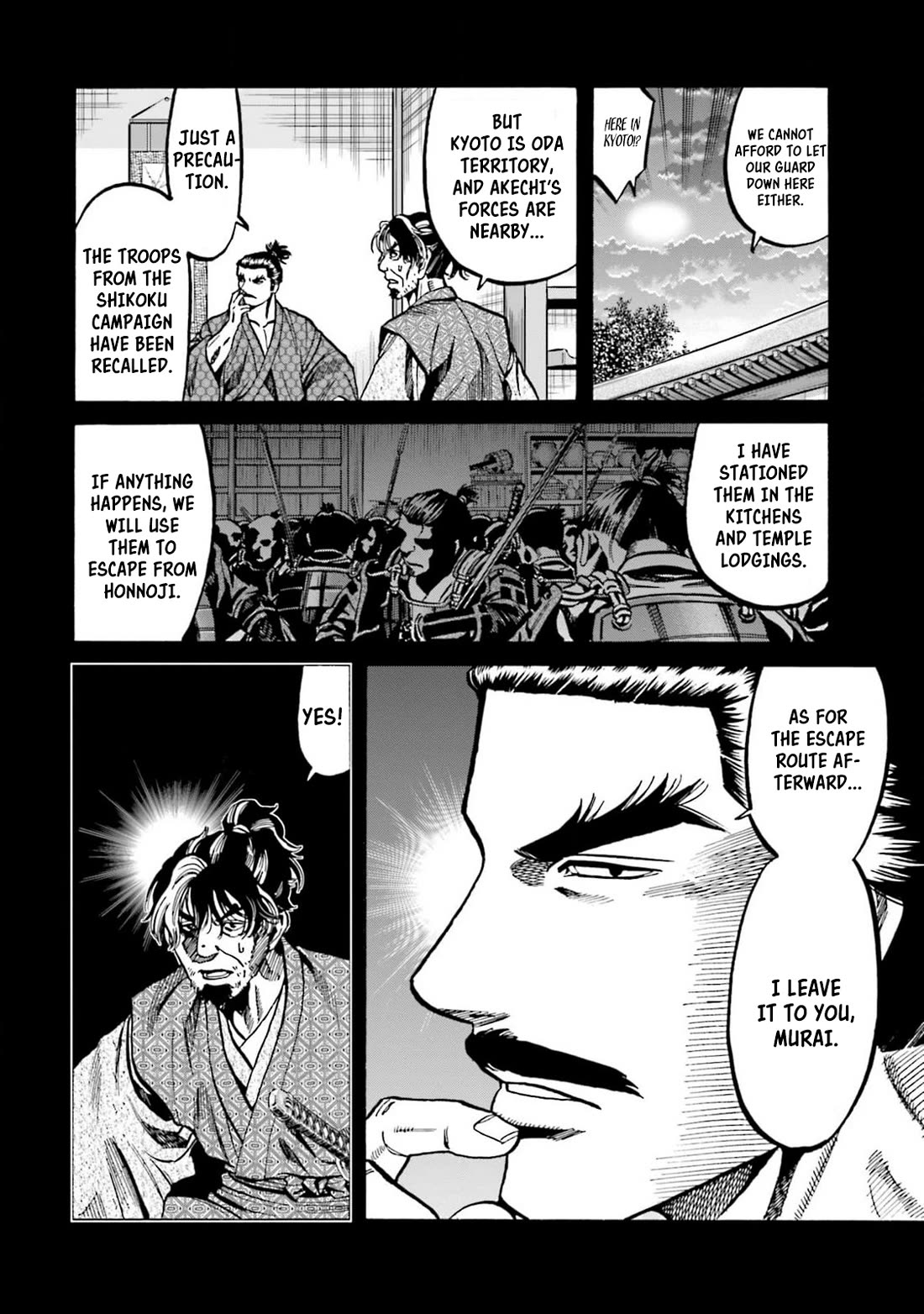 Nobunaga no Chef Chapter 305 page 14 - Chapter 305: MEMORIES OF YUZUKE