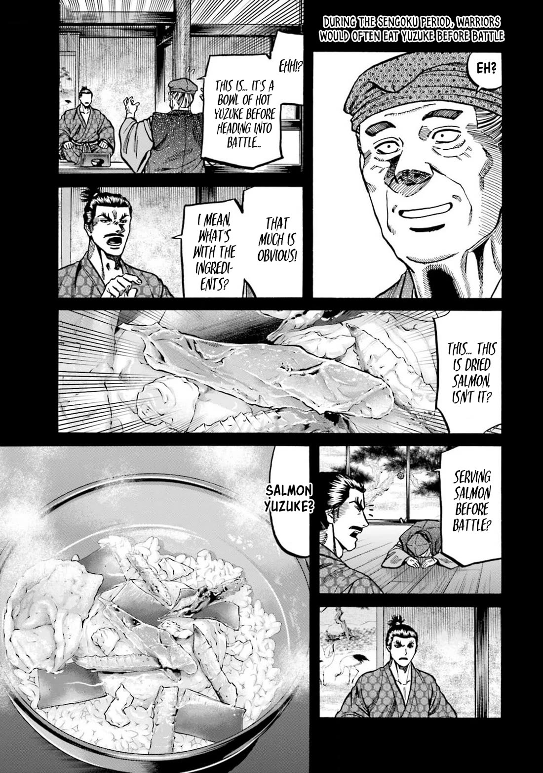 Nobunaga no Chef Chapter 305 page 9 - Chapter 305: MEMORIES OF YUZUKE