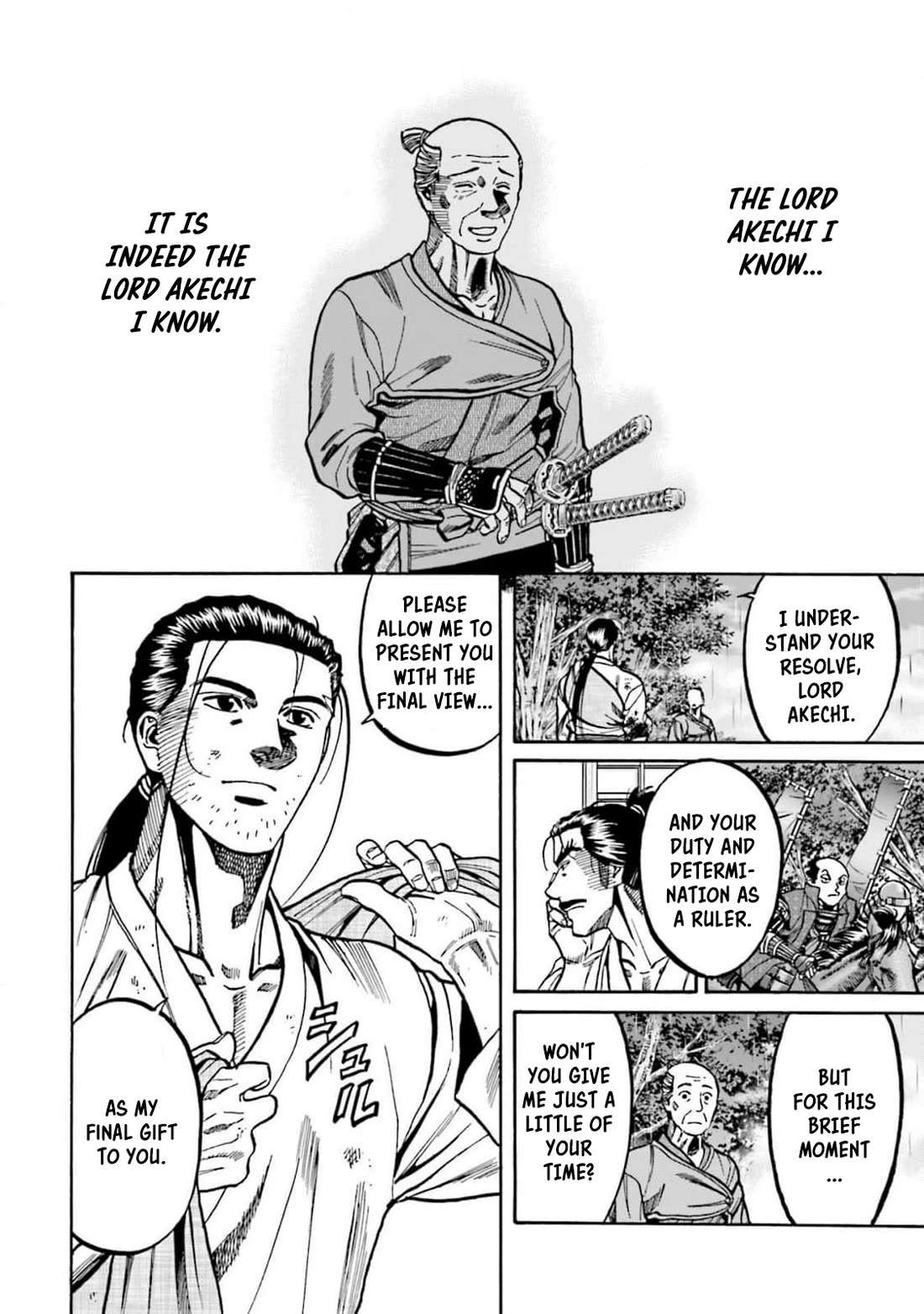 Nobunaga no Chef Chapter 306 page 22 - Chapter 306: UNSPOKEN WISH