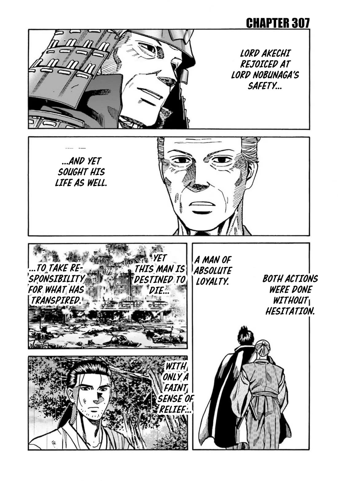 Nobunaga no Chef Chapter 307 page 1 - Chapter 307: THE FINAL PLATE