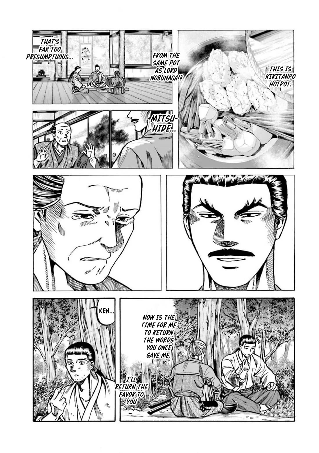 Nobunaga no Chef Chapter 308 page 11 - Chapter 308: THE SCENERY I COULDN'T SEE