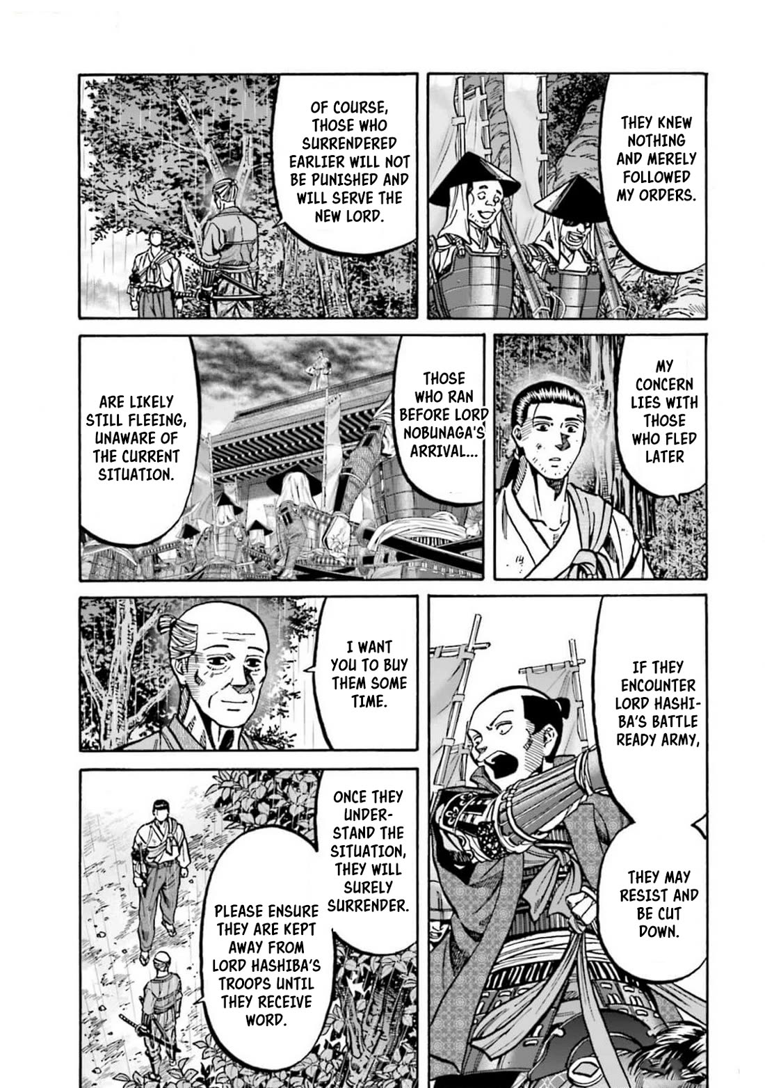 Nobunaga no Chef Chapter 308 page 15 - Chapter 308: THE SCENERY I COULDN'T SEE