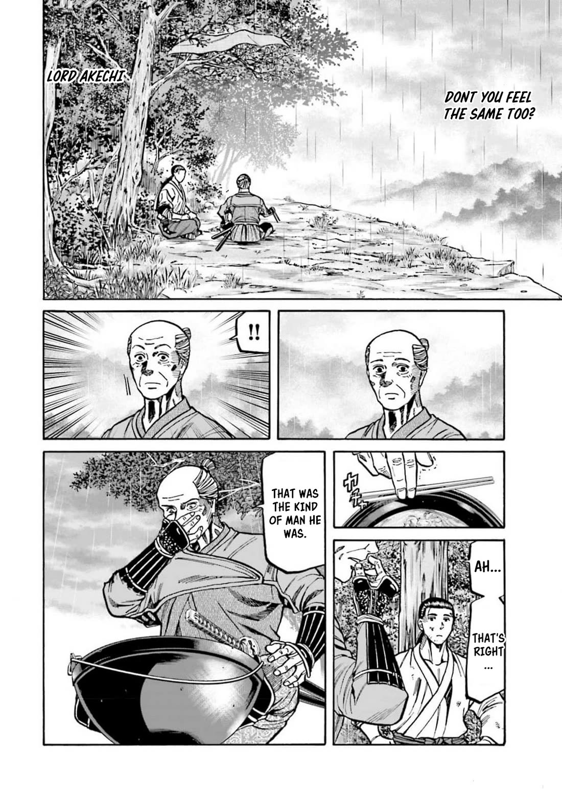 Nobunaga no Chef Chapter 308 page 4 - Chapter 308: THE SCENERY I COULDN'T SEE