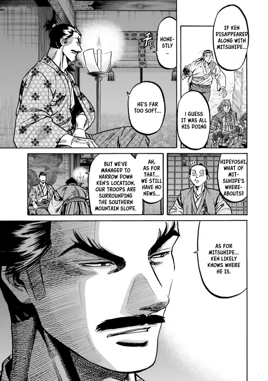 Nobunaga no Chef Chapter 309 page 13 - Chapter 309: KEN VS. HIDEYOSHI