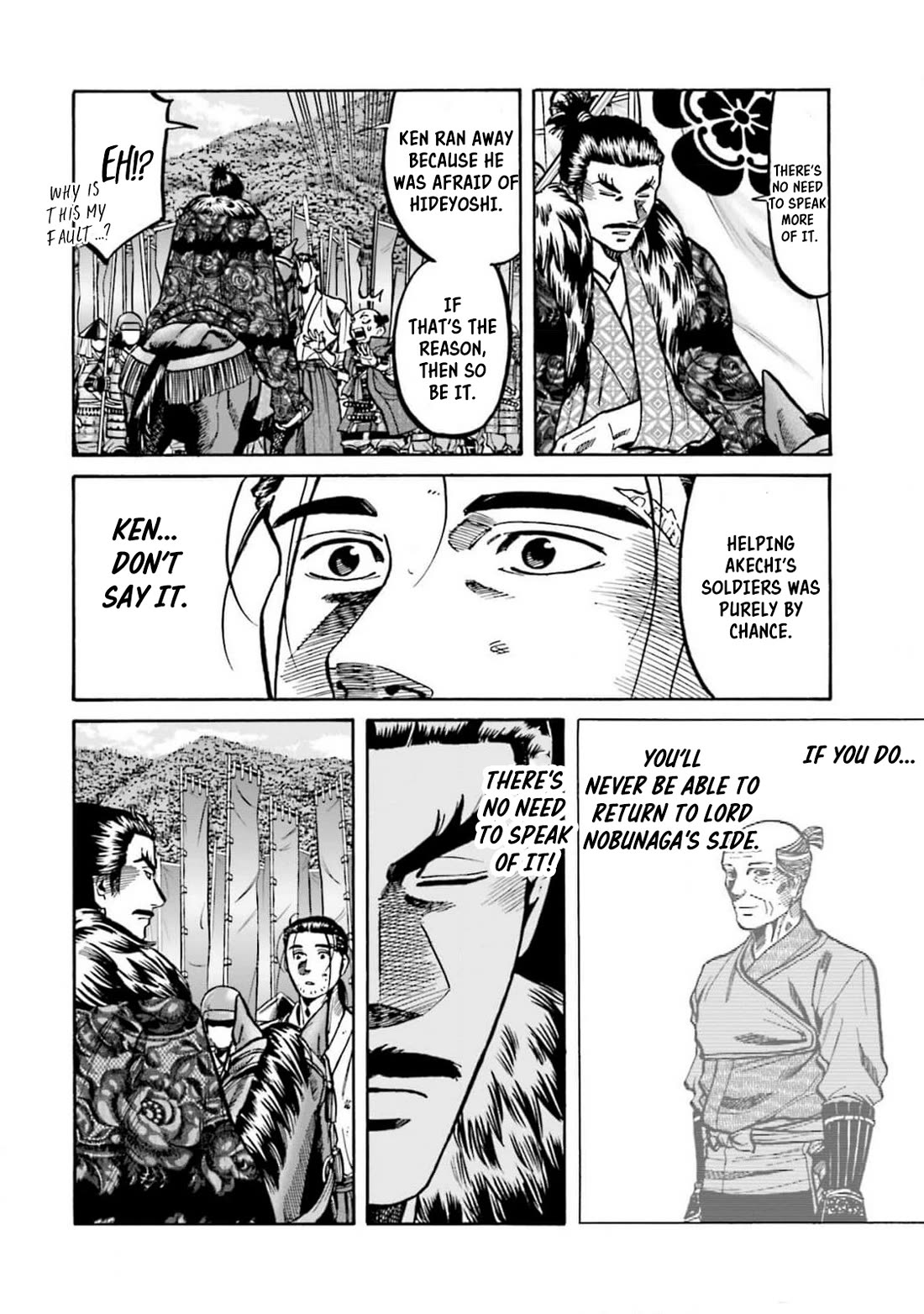 Nobunaga no Chef Chapter 309 page 28 - Chapter 309: KEN VS. HIDEYOSHI