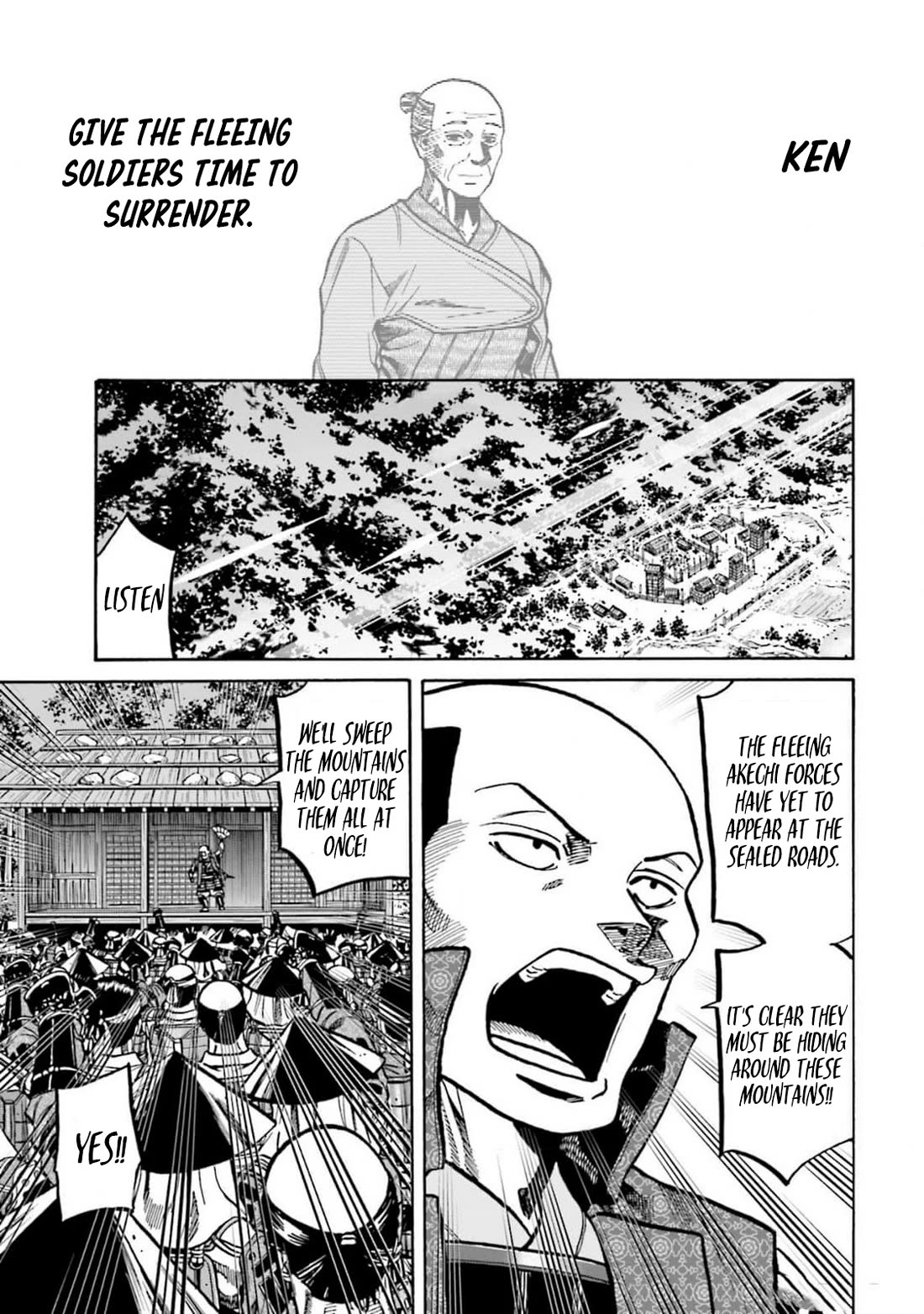 Nobunaga no Chef Chapter 309 page 3 - Chapter 309: KEN VS. HIDEYOSHI