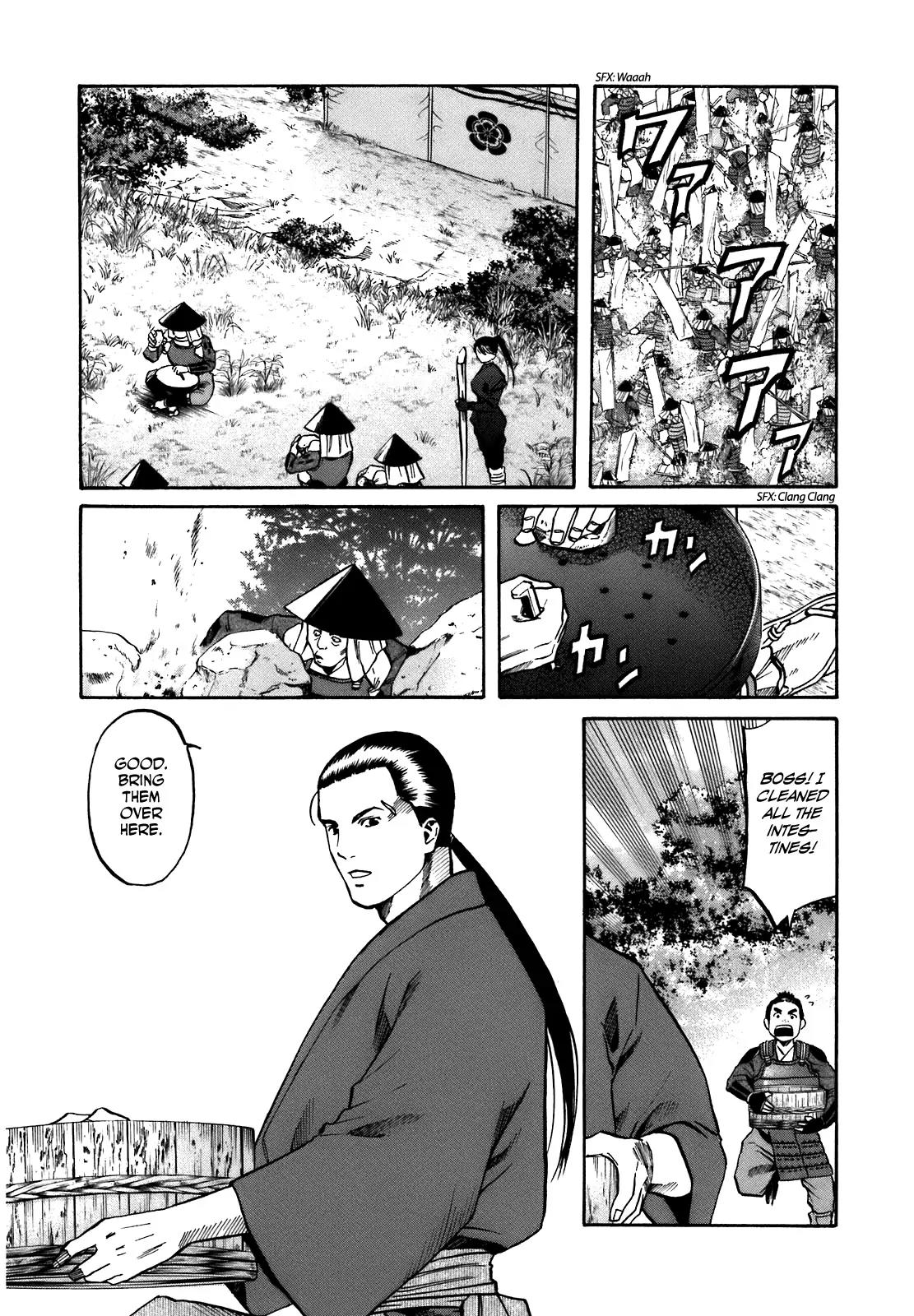 Nobunaga no Chef Chapter 31 page 13 - Chapter 31: The End of the Pledge