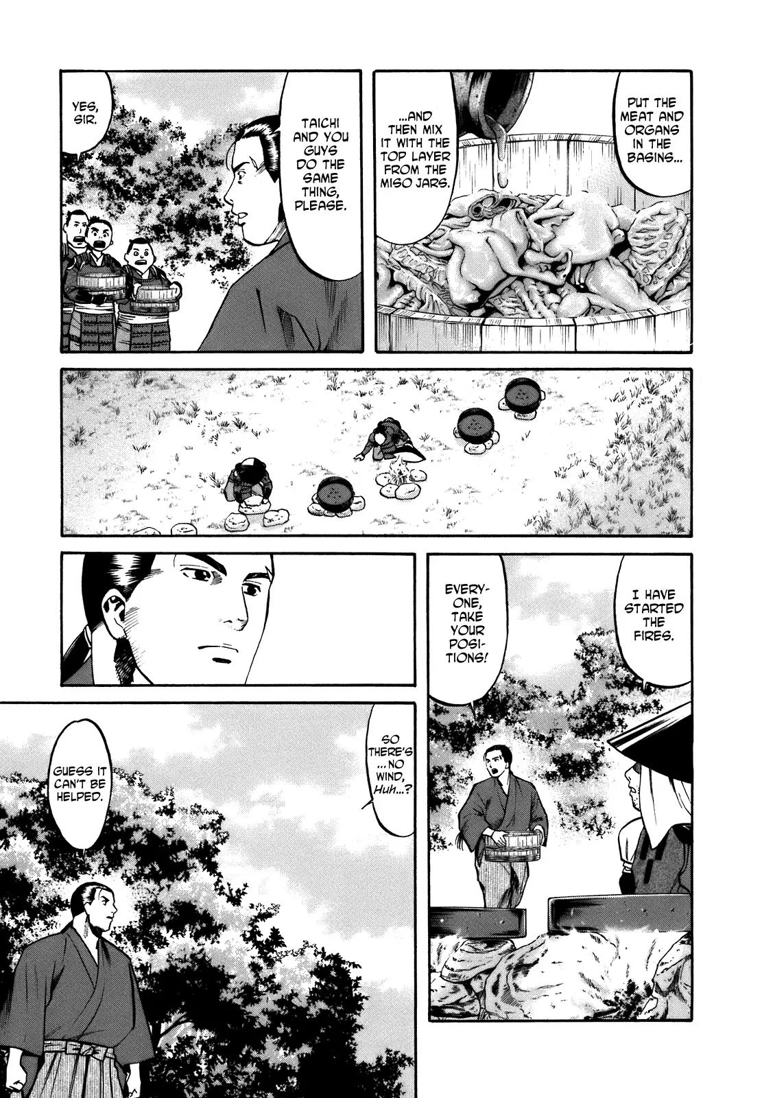 Nobunaga no Chef Chapter 31 page 14 - Chapter 31: The End of the Pledge