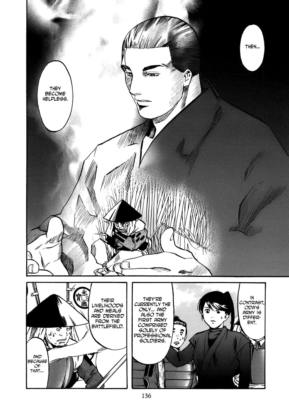 Nobunaga no Chef Chapter 32 page 11 - Chapter 32: The Time the Tide Turns