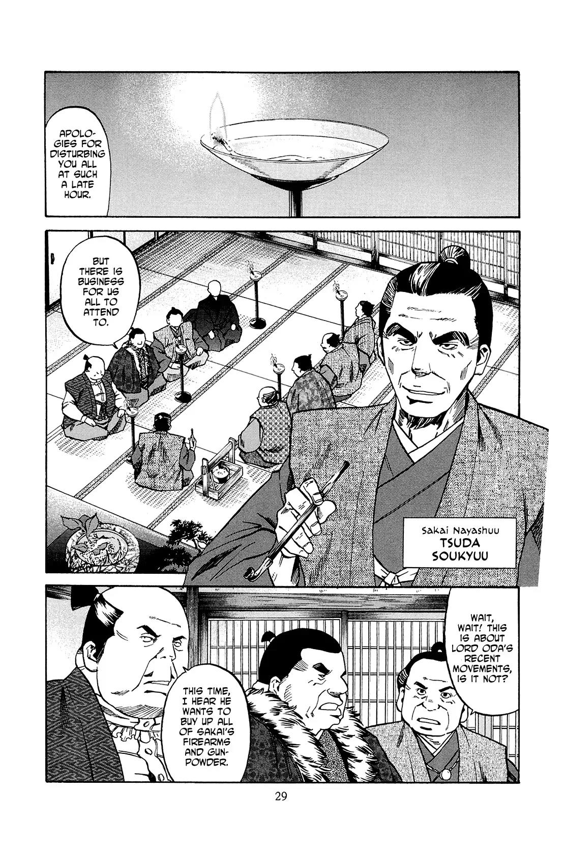 Nobunaga no Chef Chapter 36 page 4 - Chapter 36: The Nayashuu's Order