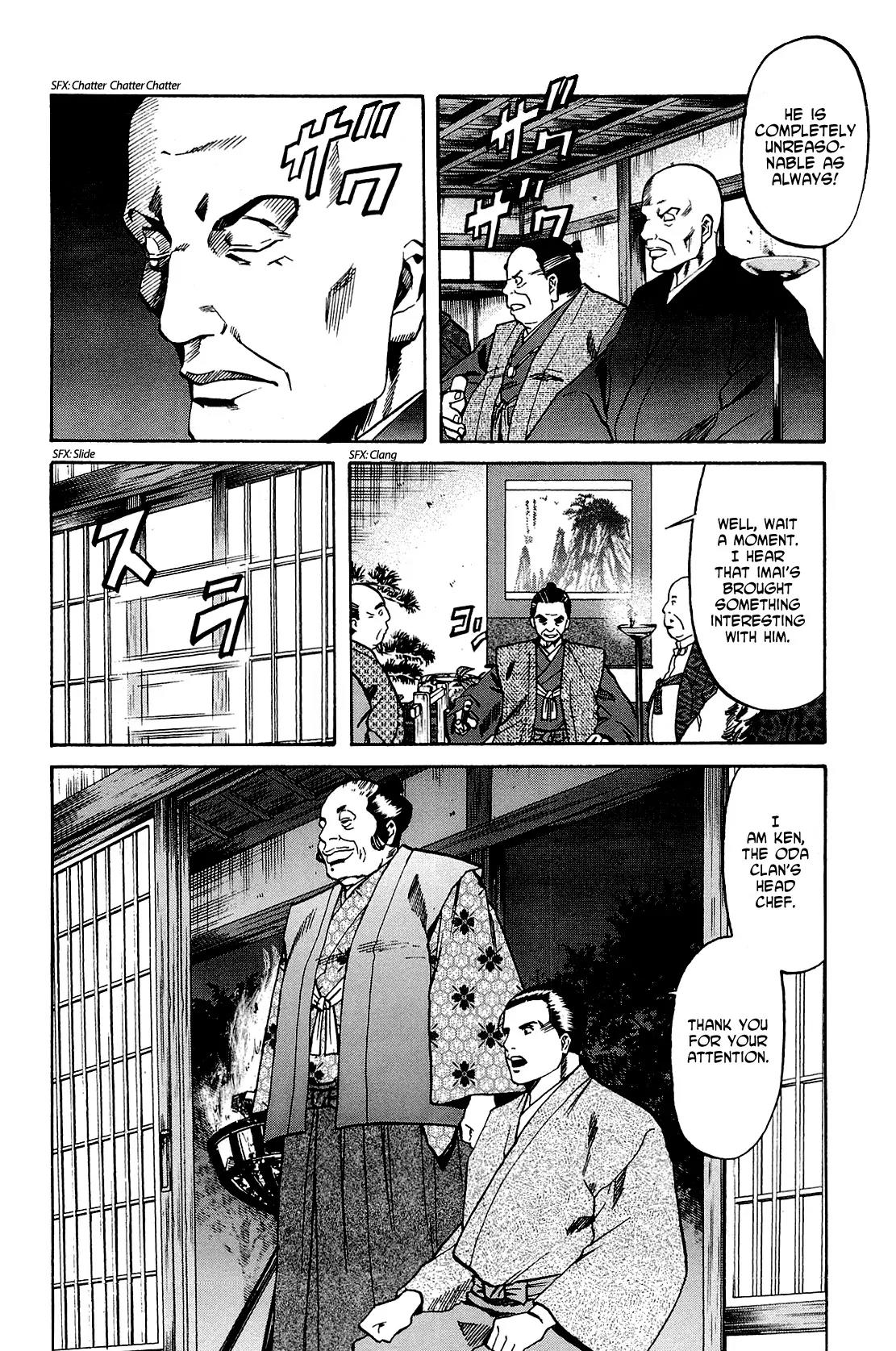 Nobunaga no Chef Chapter 36 page 5 - Chapter 36: The Nayashuu's Order