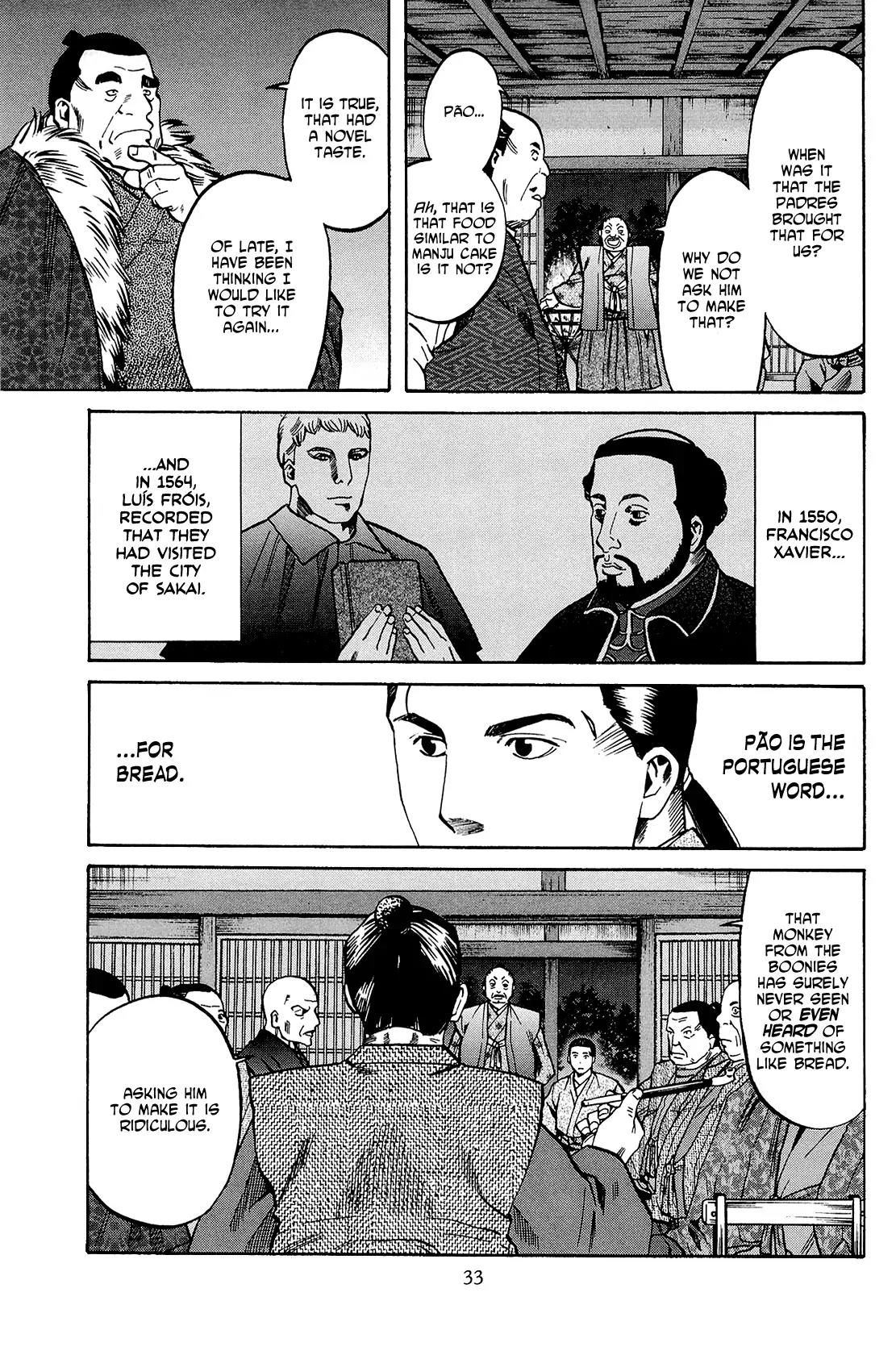 Nobunaga no Chef Chapter 36 page 8 - Chapter 36: The Nayashuu's Order