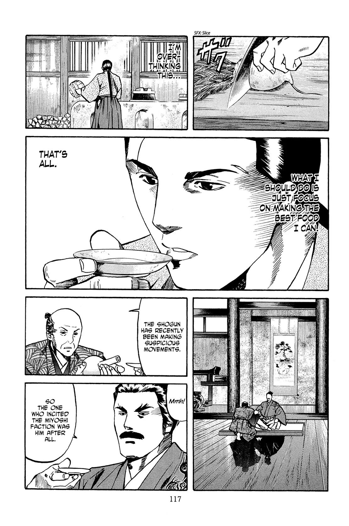 Nobunaga no Chef Chapter 40 page 8 - Chapter 40: Nobunaga and Hideyoshi