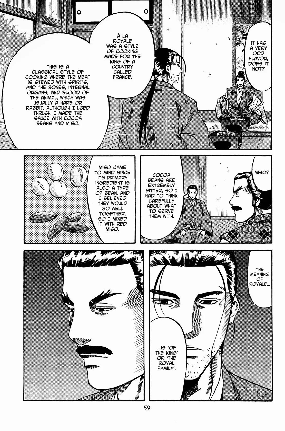 Nobunaga no Chef Chapter 46 page 14 - Chapter 46: The One Who Dreamed