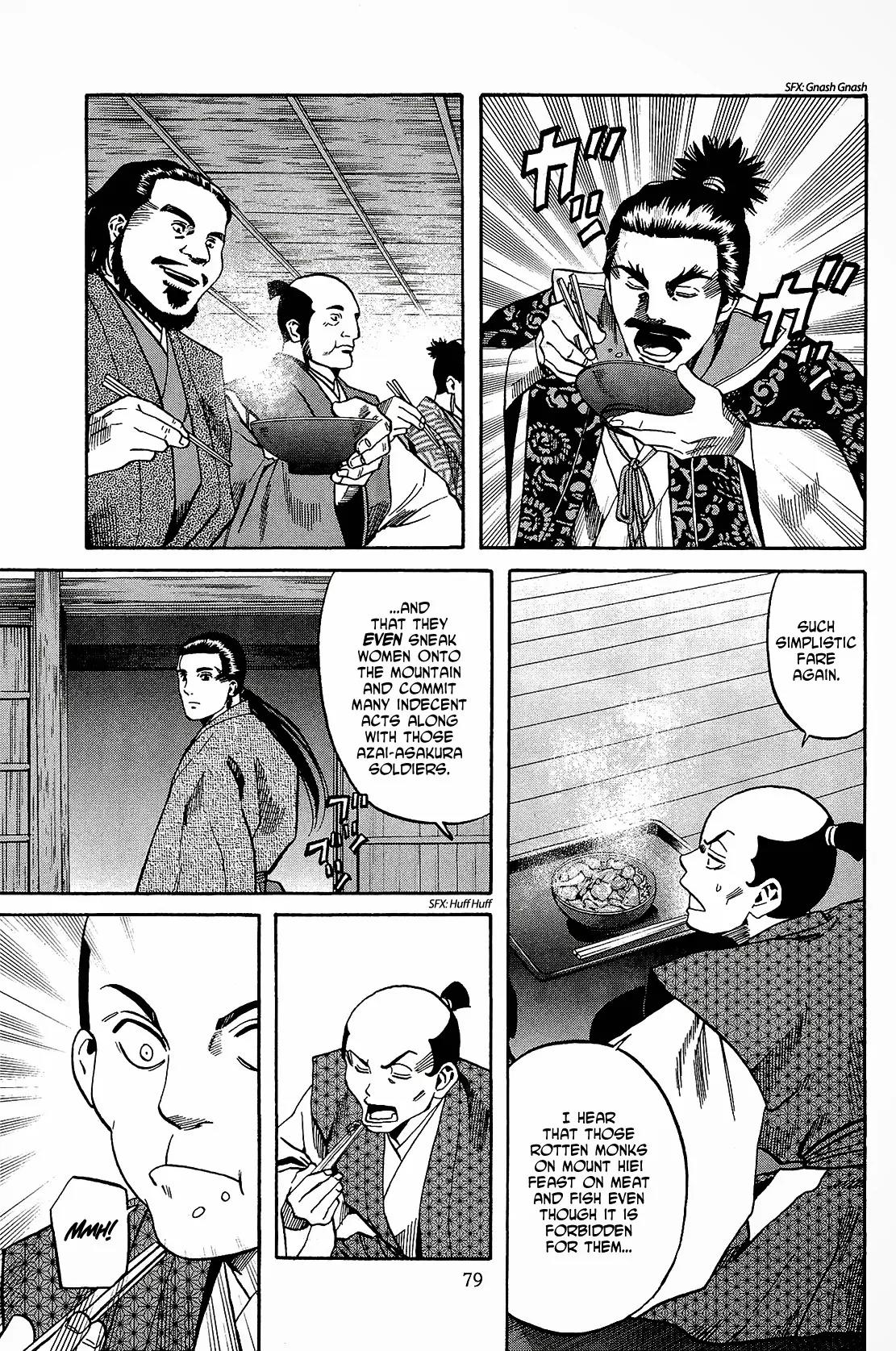 Nobunaga no Chef Chapter 47 page 14 - Chapter 47: The Unassailable Fortress