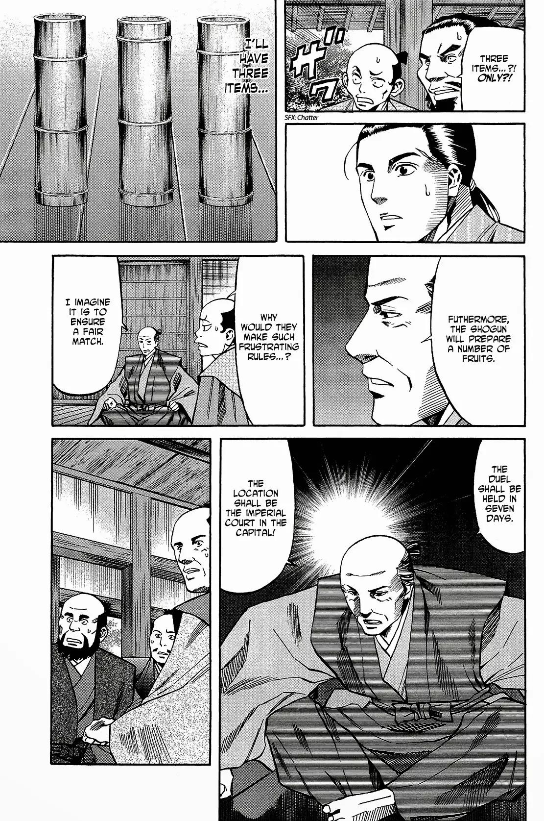 Nobunaga no Chef Chapter 48 page 10 - Chapter 48: The Duel in Imperial Presence