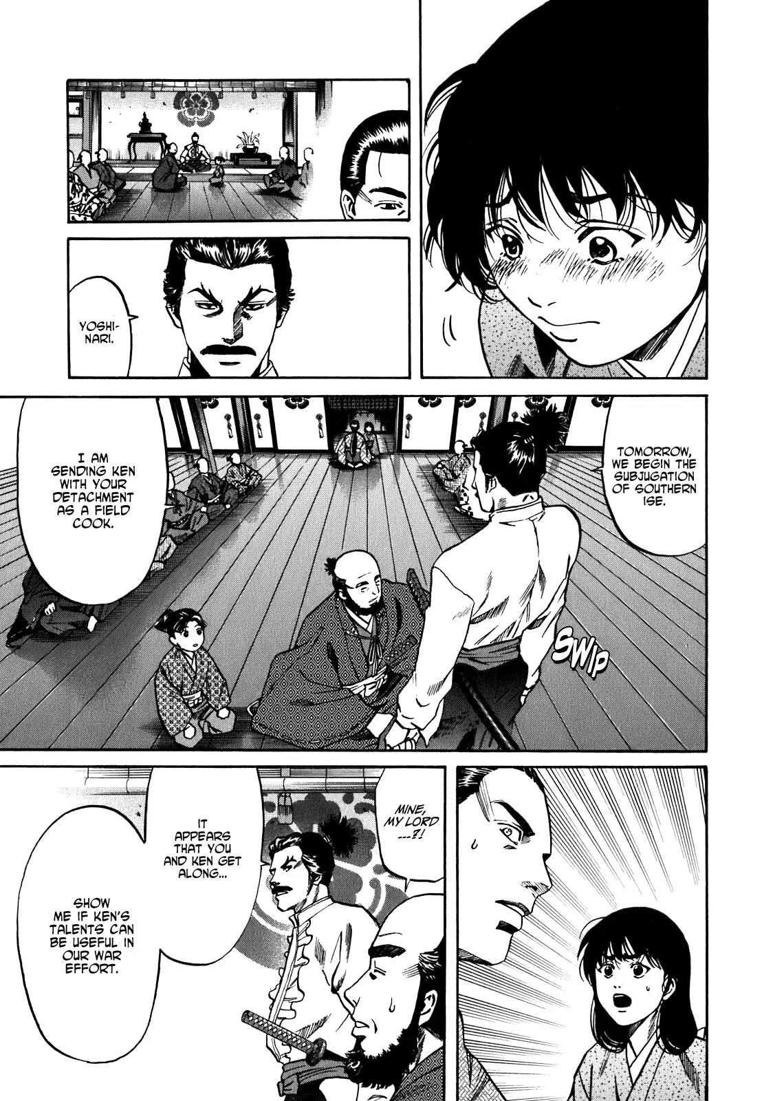 Nobunaga no Chef Chapter 5 page 14 - Chapter 5: Ken and Natsu