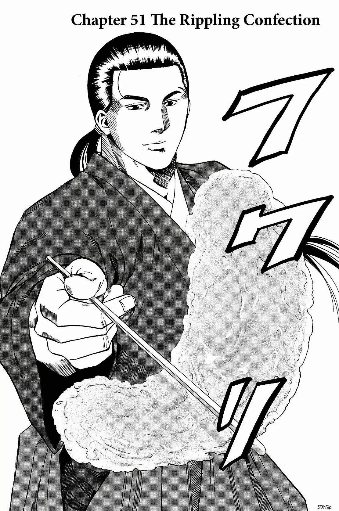 Nobunaga no Chef Chapter 51 page 3 - Chapter 51: The Rippling Confection
