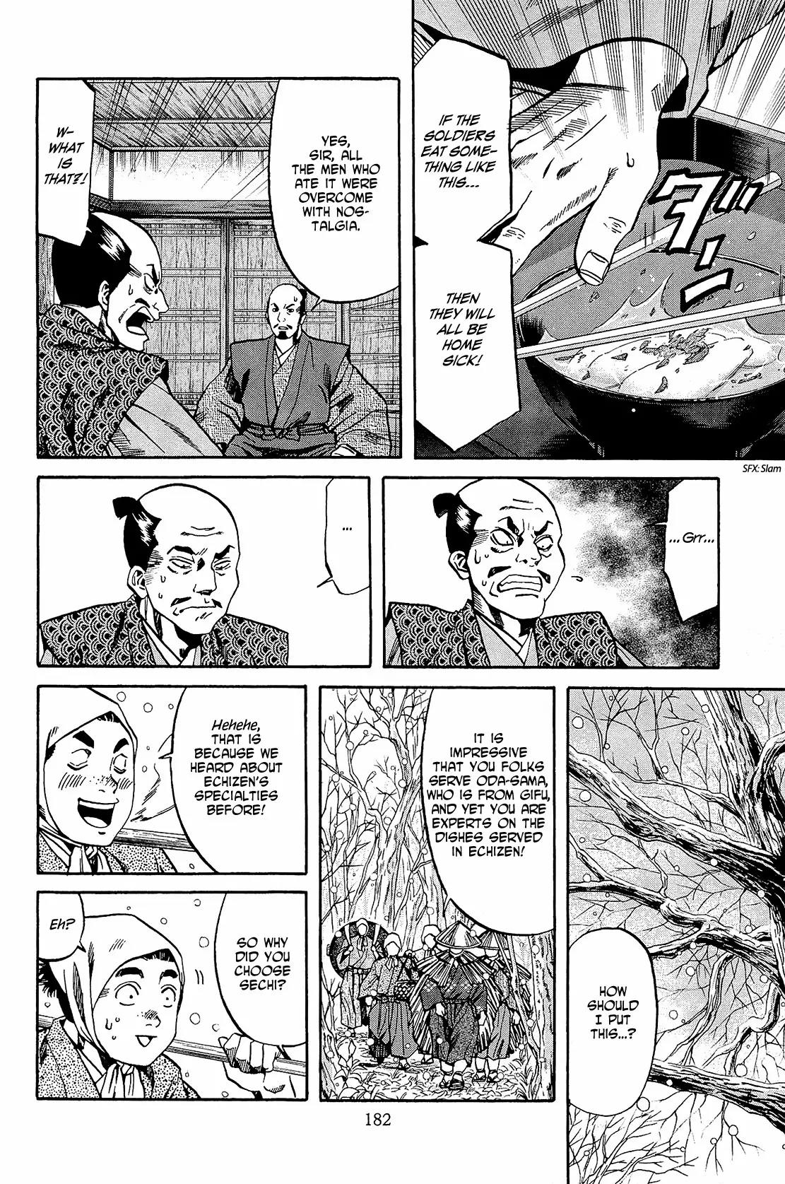 Nobunaga no Chef Chapter 52 page 13 - Chapter 52: Food for Asakura