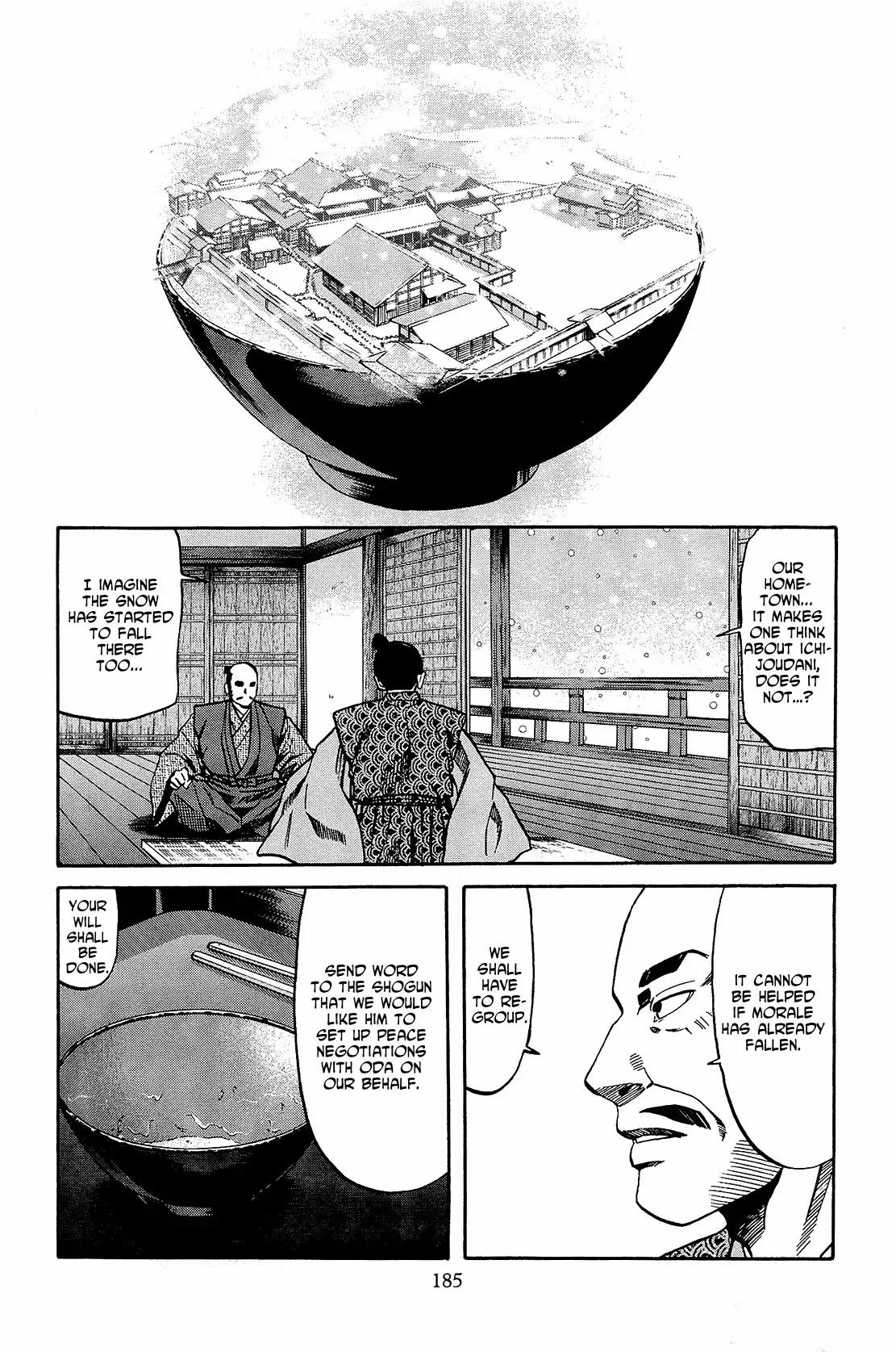 Nobunaga no Chef Chapter 52 page 16 - Chapter 52: Food for Asakura