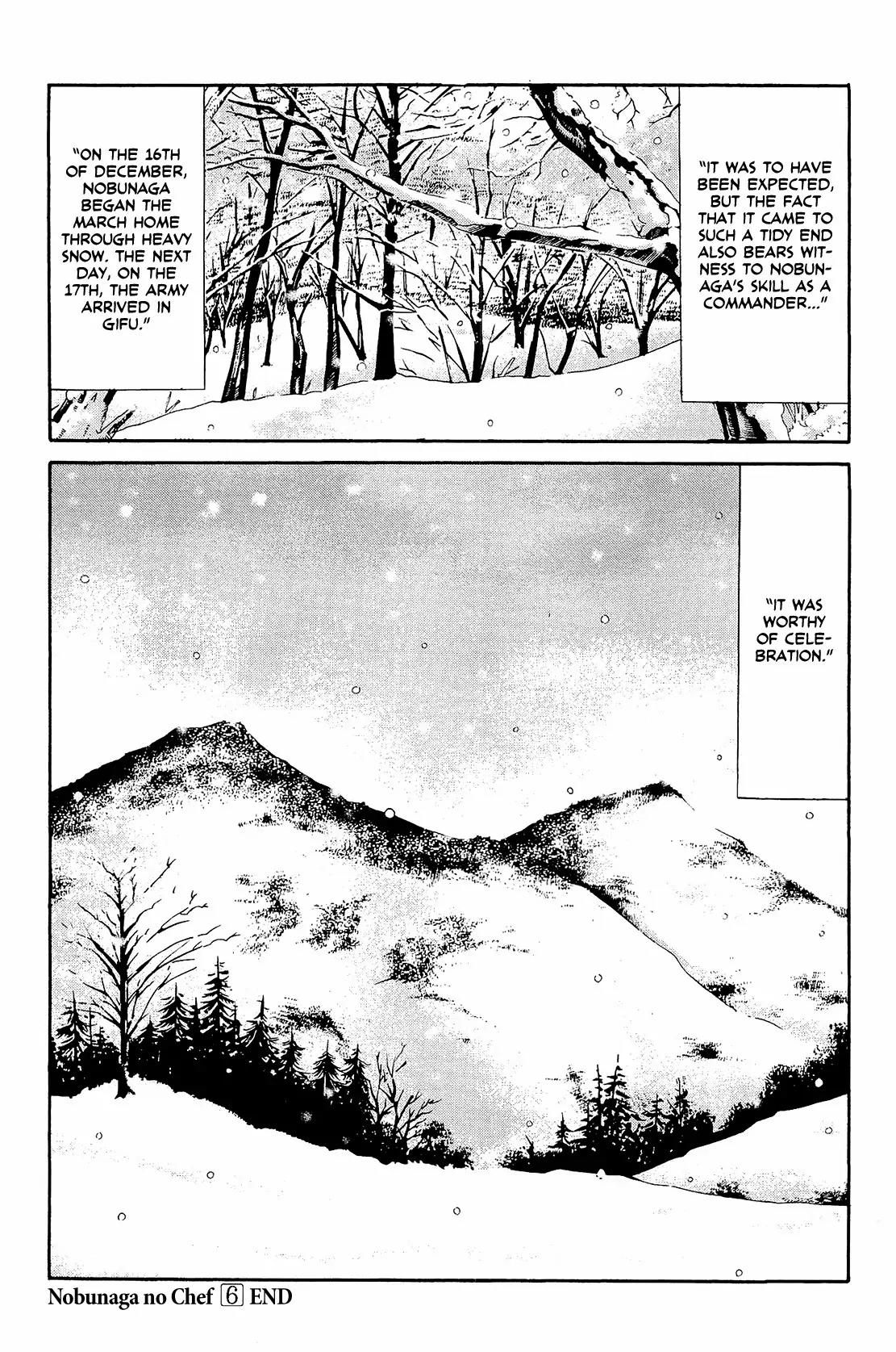 Nobunaga no Chef Chapter 52 page 21 - Chapter 52: Food for Asakura