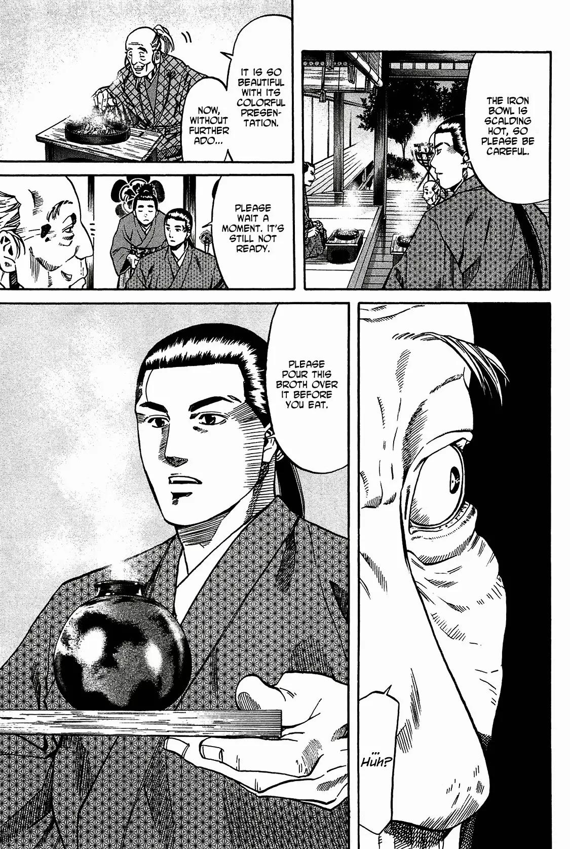 Nobunaga no Chef Chapter 54 page 10 - Chapter 54: One Thousand Kanbun Coin Reparation
